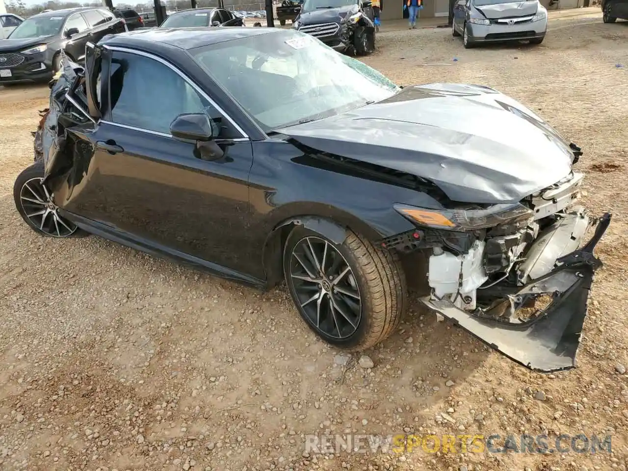 4 Photograph of a damaged car 4T1G11AK2MU555611 TOYOTA CAMRY 2021