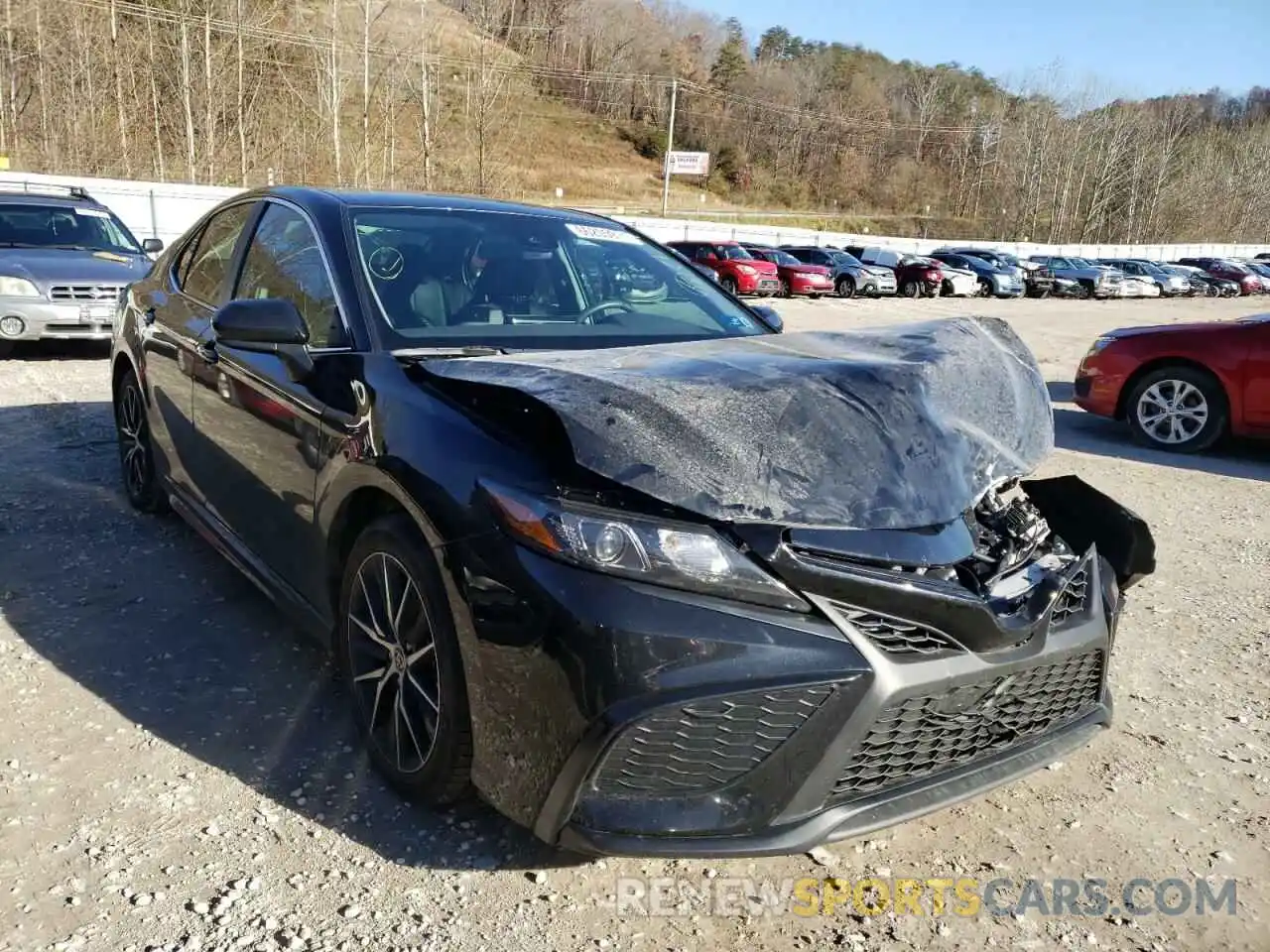 1 Photograph of a damaged car 4T1G11AK2MU556094 TOYOTA CAMRY 2021