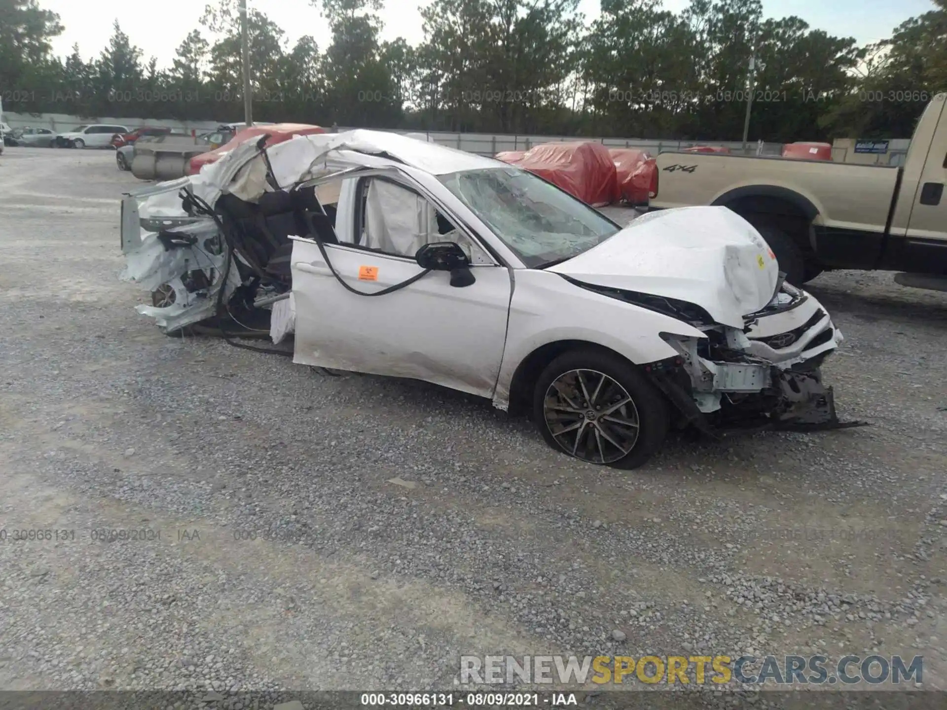 1 Photograph of a damaged car 4T1G11AK2MU557049 TOYOTA CAMRY 2021