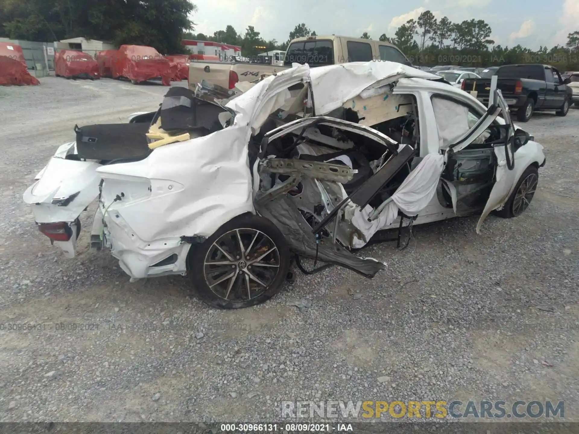 4 Photograph of a damaged car 4T1G11AK2MU557049 TOYOTA CAMRY 2021