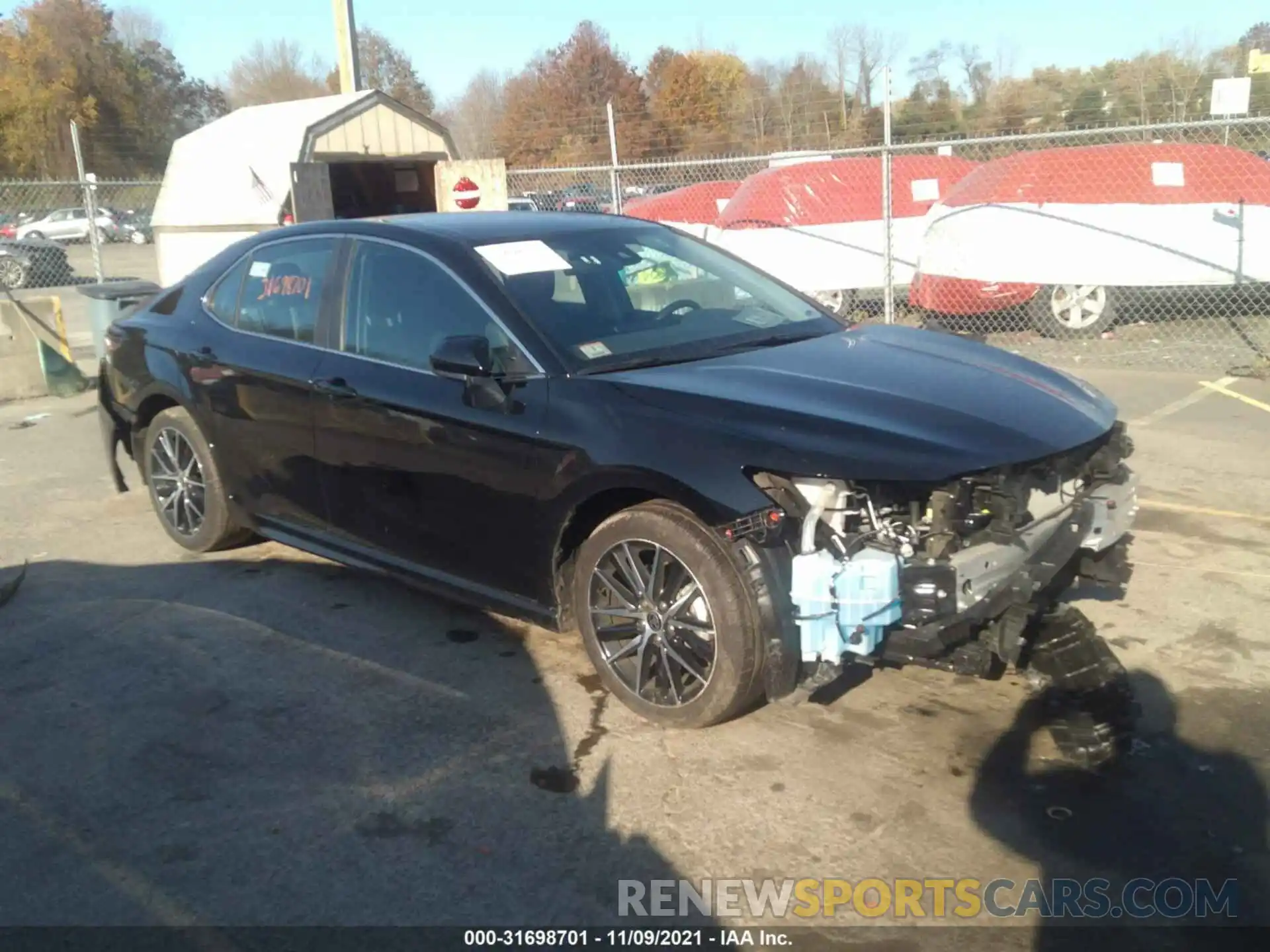 1 Photograph of a damaged car 4T1G11AK2MU557116 TOYOTA CAMRY 2021