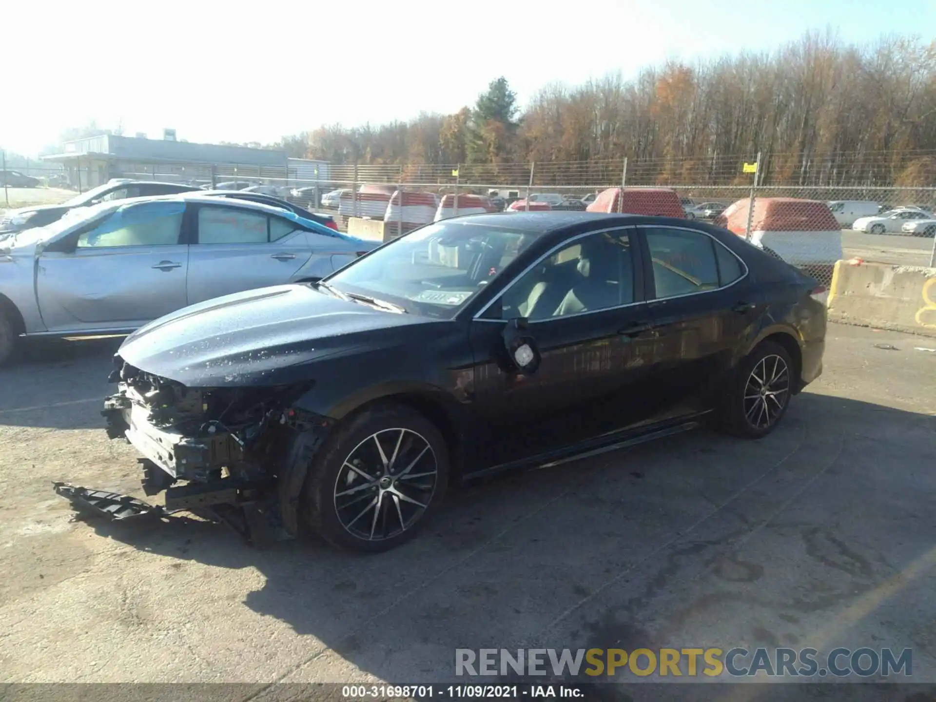 2 Photograph of a damaged car 4T1G11AK2MU557116 TOYOTA CAMRY 2021