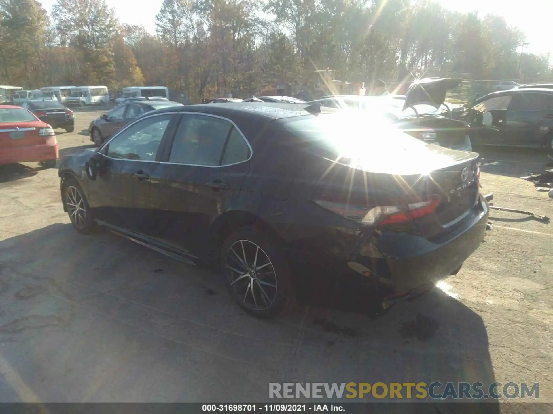 3 Photograph of a damaged car 4T1G11AK2MU557116 TOYOTA CAMRY 2021