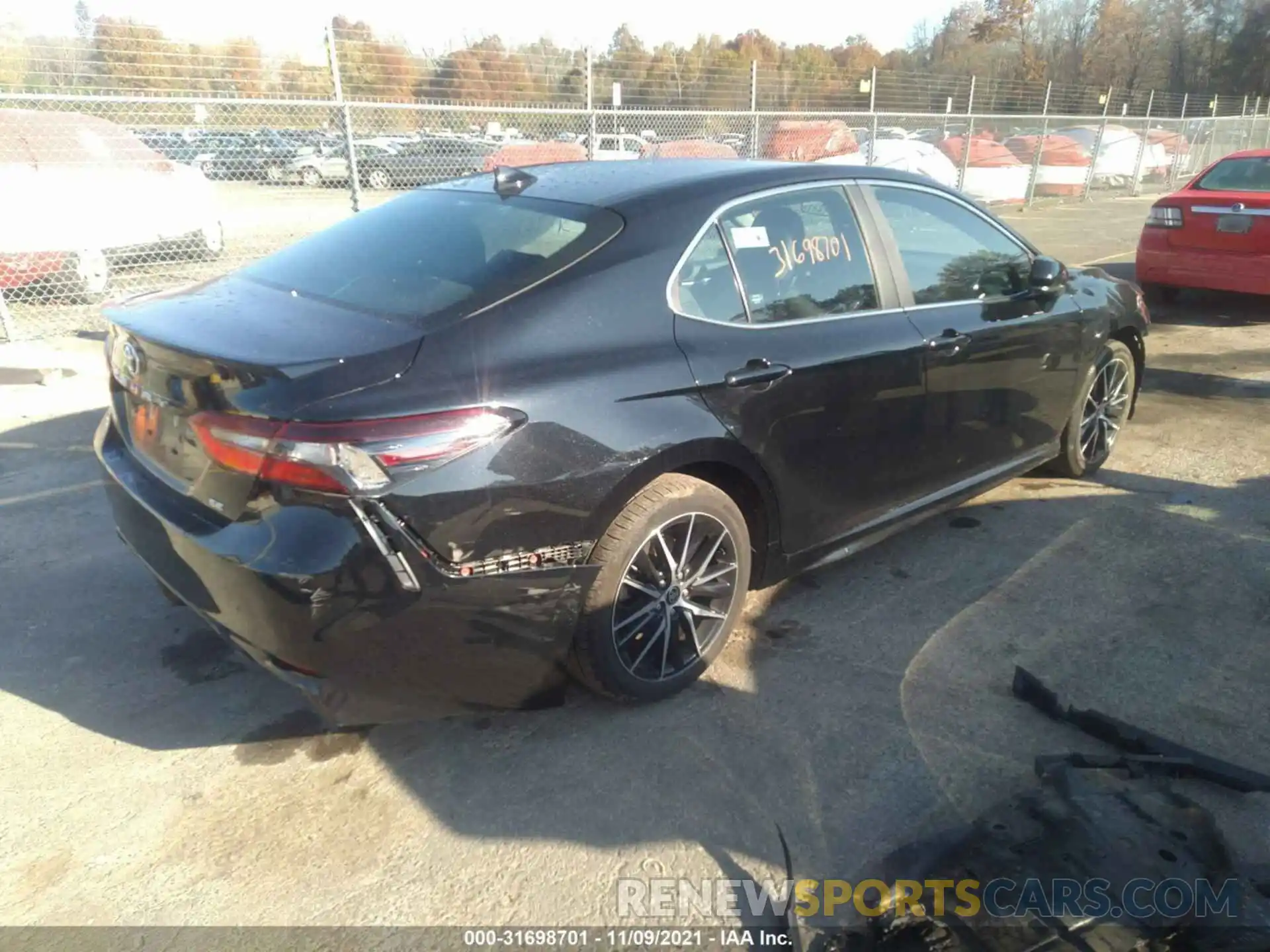 4 Photograph of a damaged car 4T1G11AK2MU557116 TOYOTA CAMRY 2021