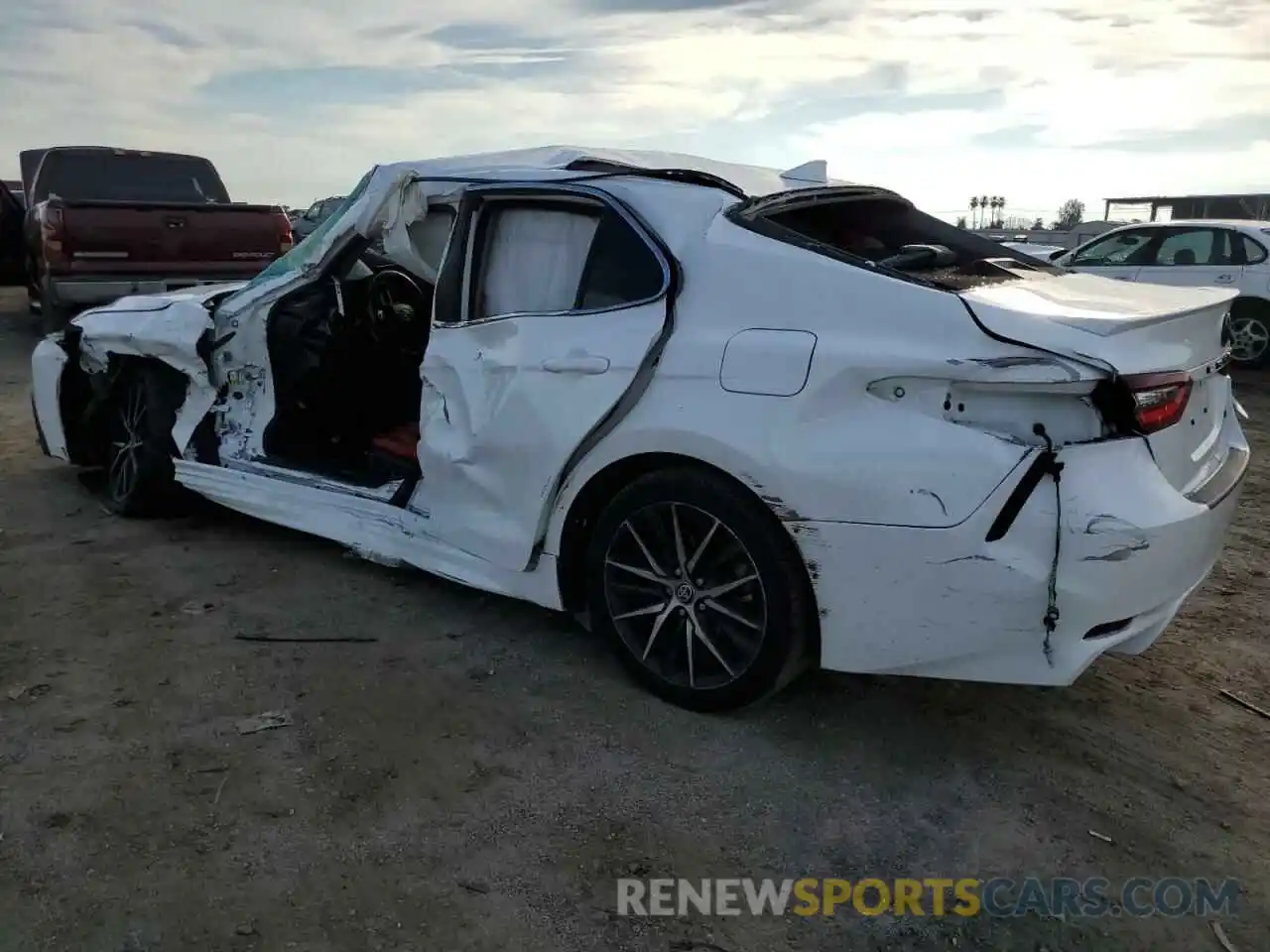 2 Photograph of a damaged car 4T1G11AK2MU557441 TOYOTA CAMRY 2021