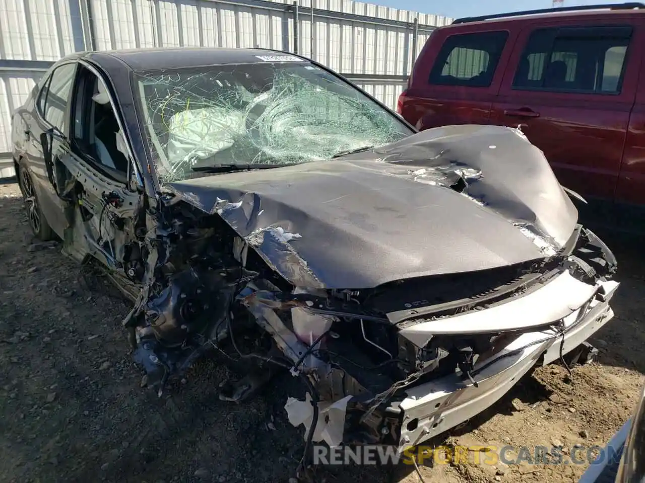 1 Photograph of a damaged car 4T1G11AK2MU558329 TOYOTA CAMRY 2021