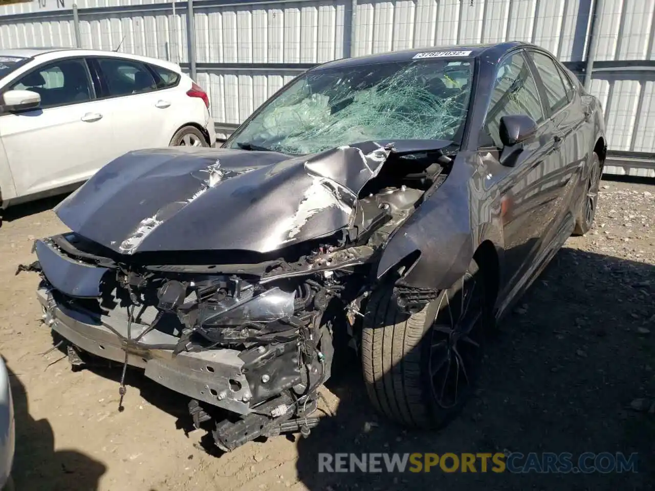 2 Photograph of a damaged car 4T1G11AK2MU558329 TOYOTA CAMRY 2021