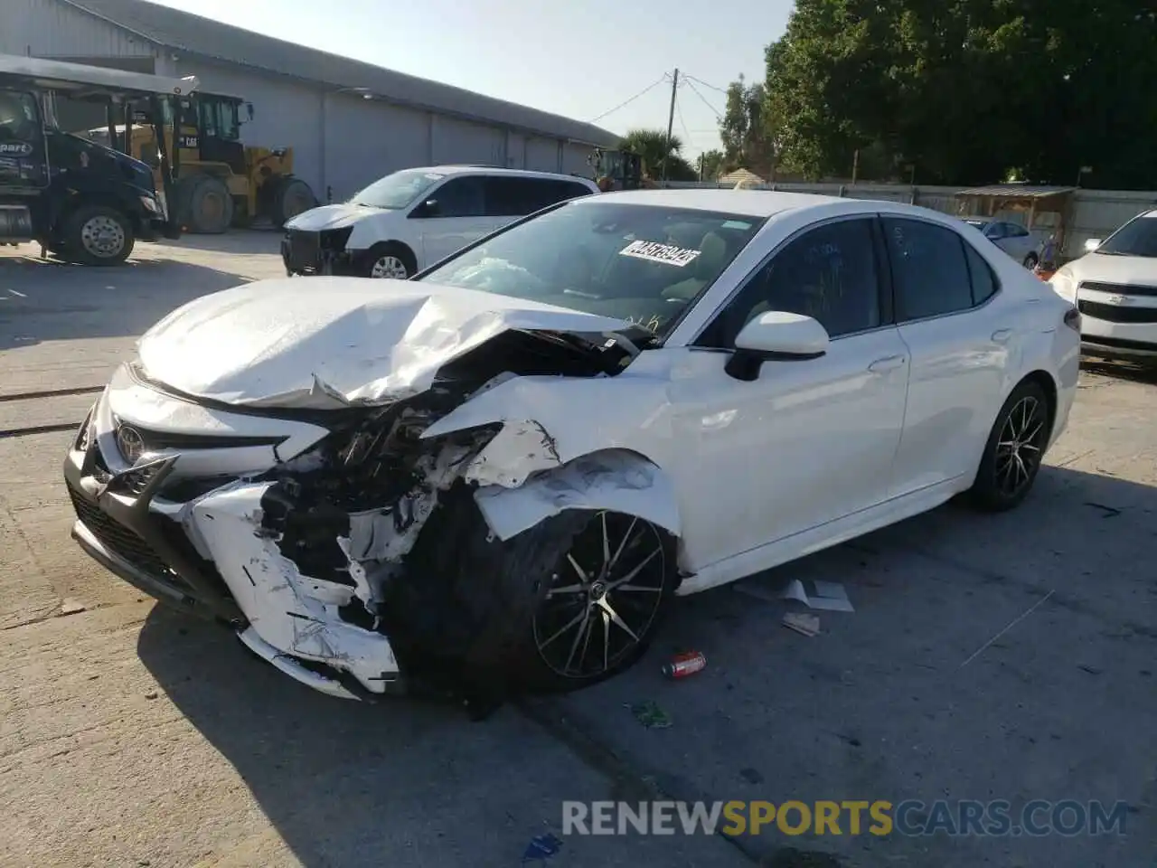 2 Photograph of a damaged car 4T1G11AK2MU563546 TOYOTA CAMRY 2021