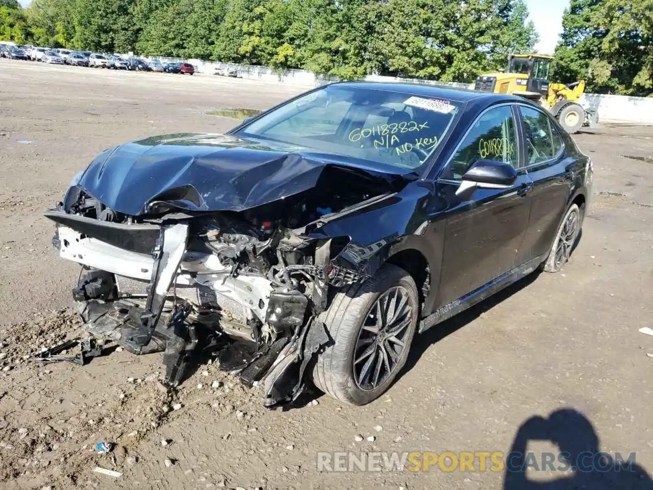 2 Photograph of a damaged car 4T1G11AK2MU566687 TOYOTA CAMRY 2021