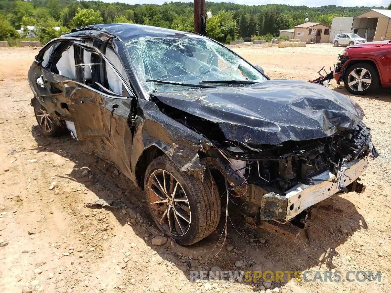 1 Photograph of a damaged car 4T1G11AK2MU567662 TOYOTA CAMRY 2021