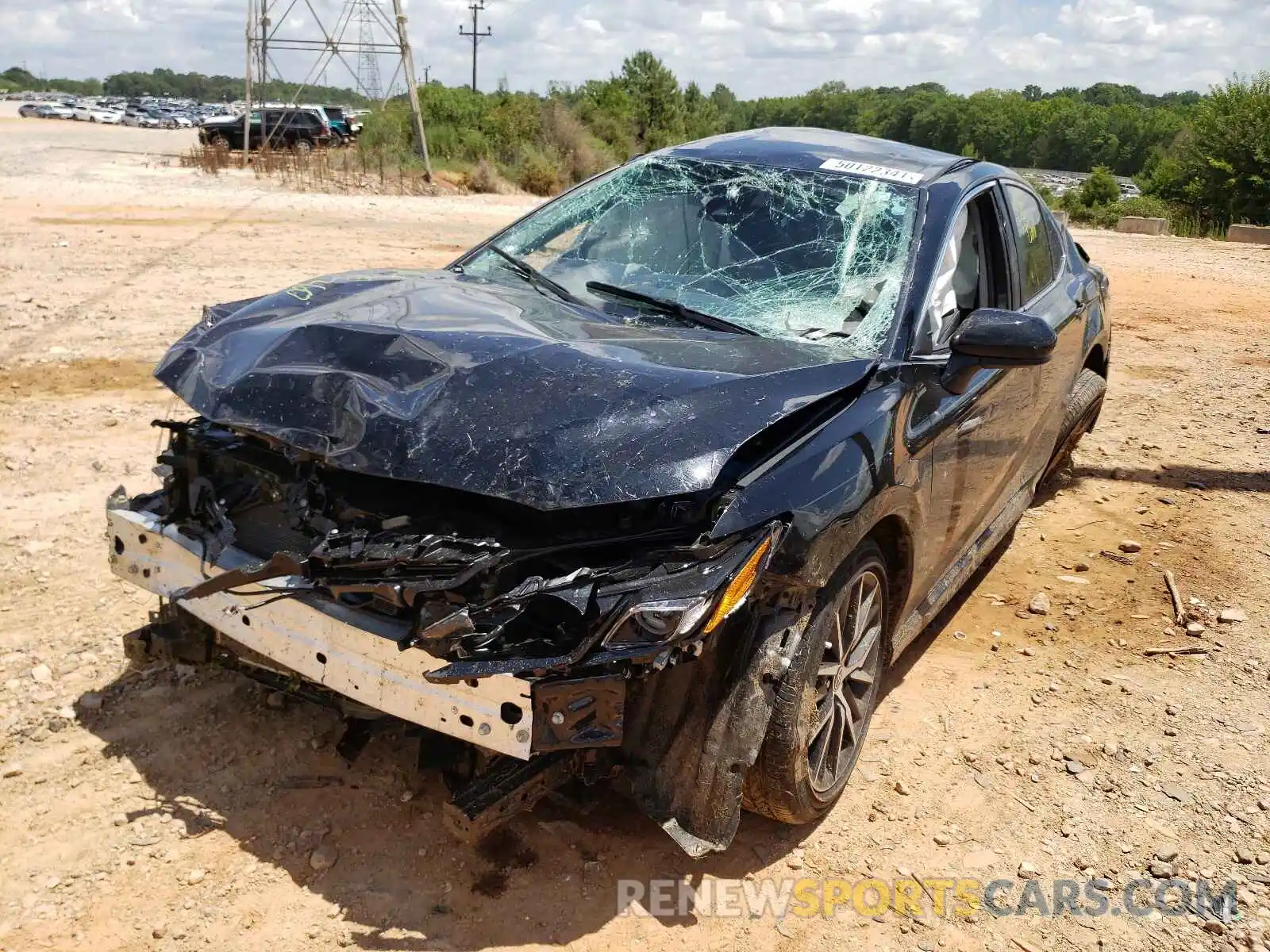 2 Photograph of a damaged car 4T1G11AK2MU567662 TOYOTA CAMRY 2021