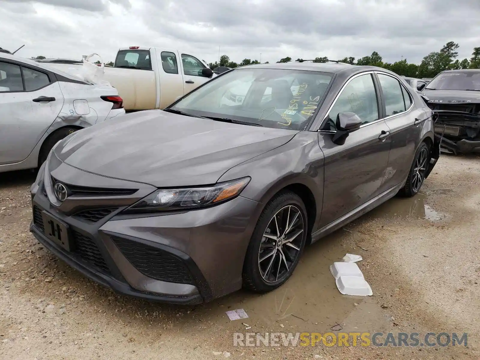 2 Photograph of a damaged car 4T1G11AK2MU570805 TOYOTA CAMRY 2021