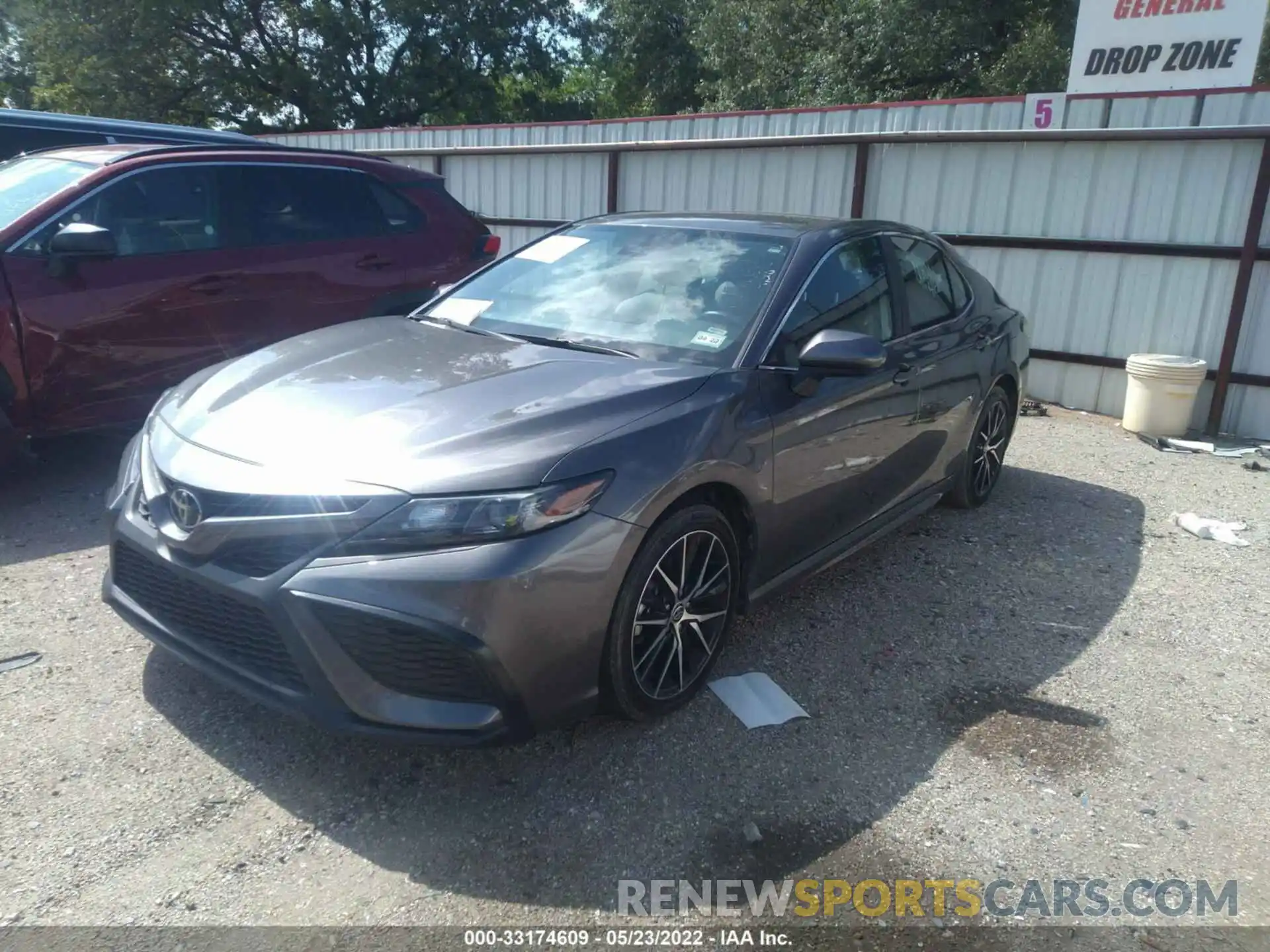 2 Photograph of a damaged car 4T1G11AK2MU573302 TOYOTA CAMRY 2021