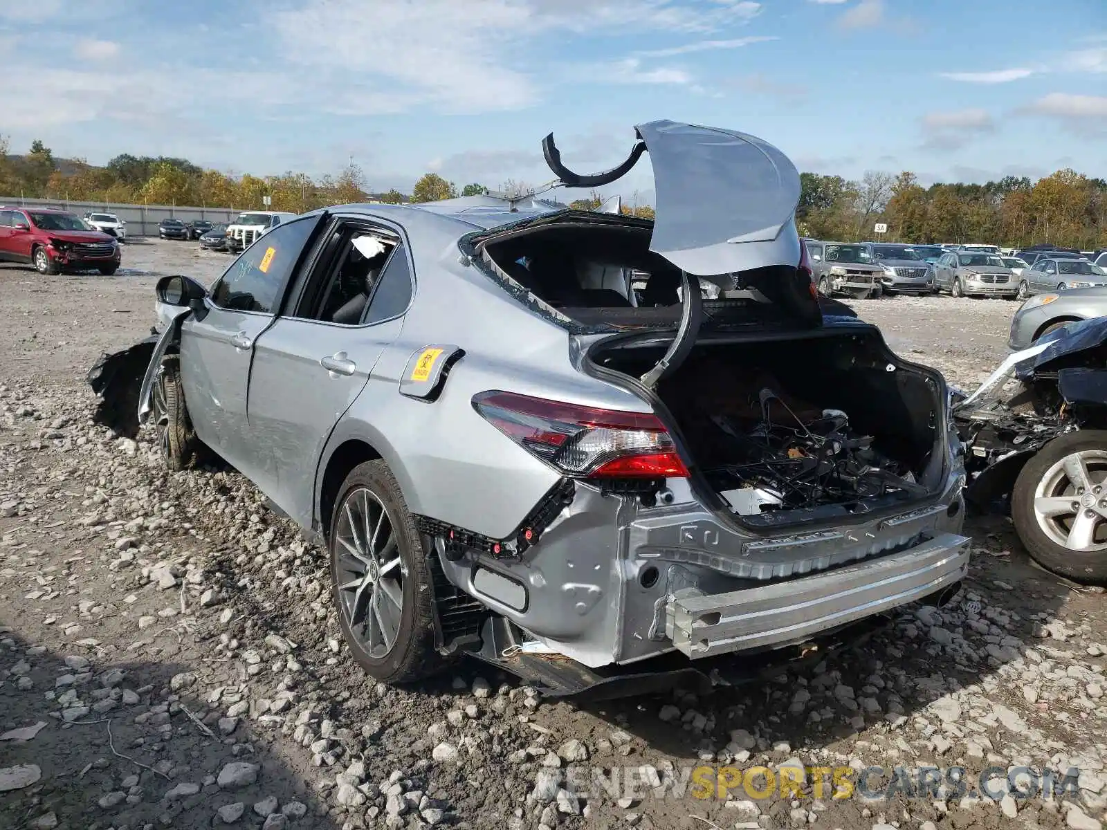 3 Photograph of a damaged car 4T1G11AK2MU573719 TOYOTA CAMRY 2021