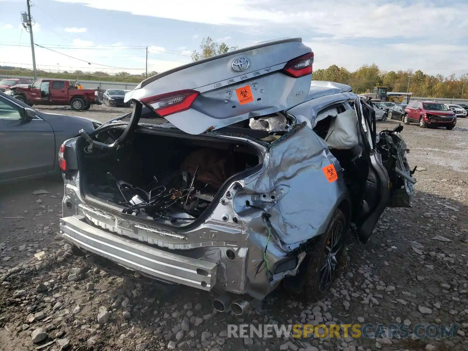 4 Photograph of a damaged car 4T1G11AK2MU573719 TOYOTA CAMRY 2021