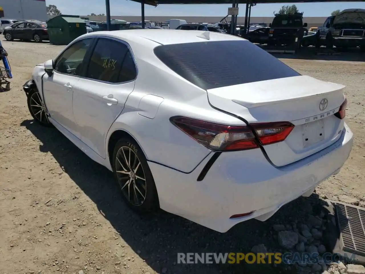 3 Photograph of a damaged car 4T1G11AK2MU578211 TOYOTA CAMRY 2021