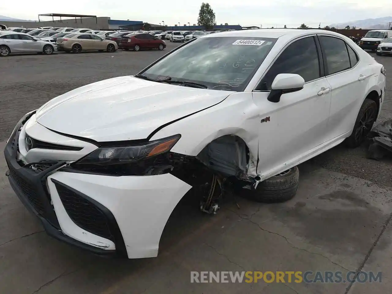 2 Photograph of a damaged car 4T1G11AK2MU579326 TOYOTA CAMRY 2021