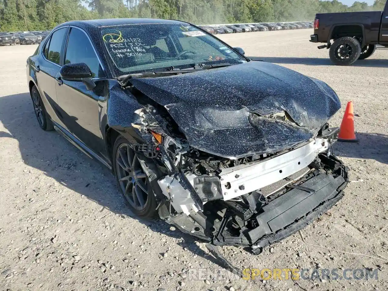 1 Photograph of a damaged car 4T1G11AK2MU593016 TOYOTA CAMRY 2021