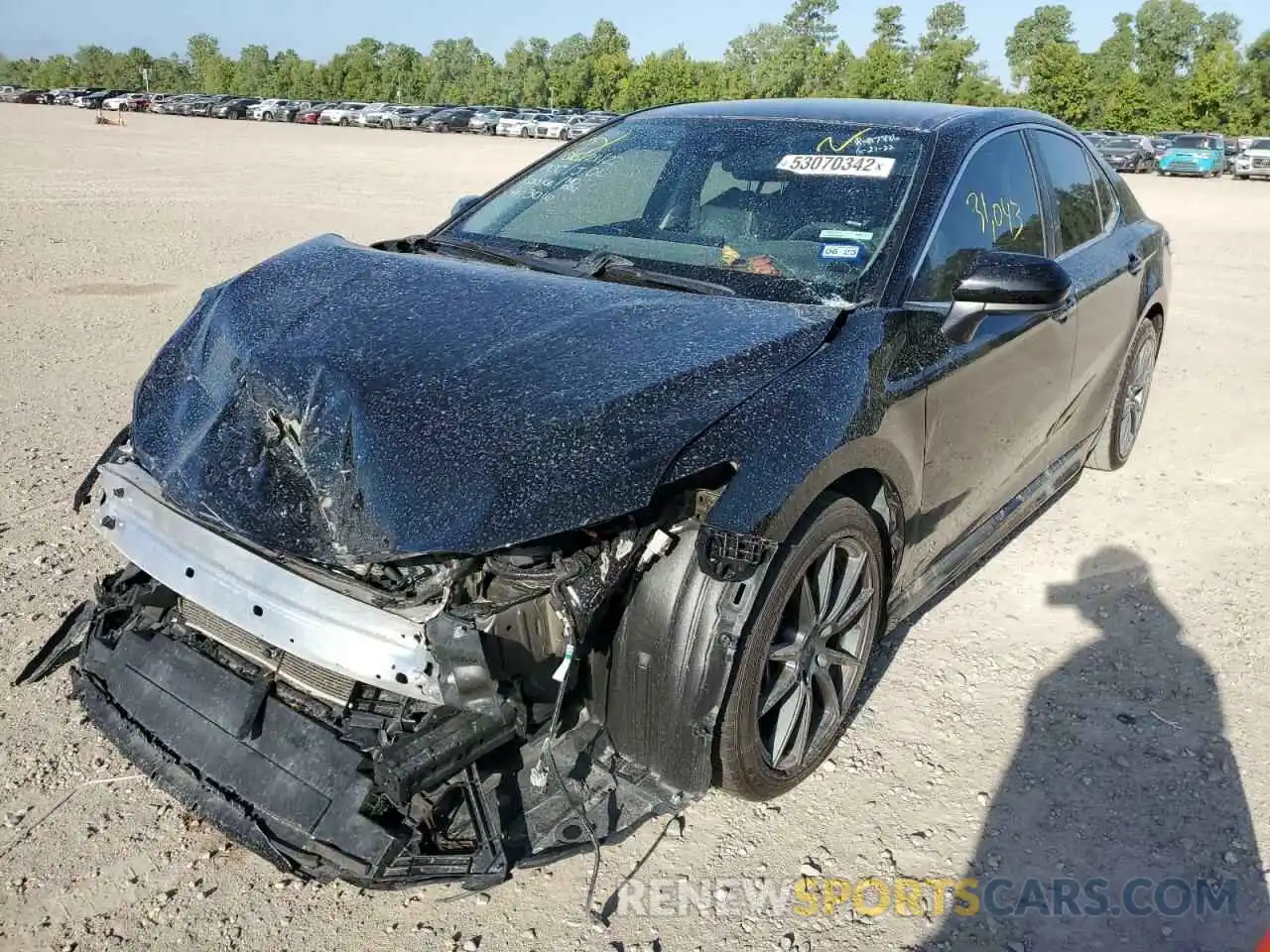 2 Photograph of a damaged car 4T1G11AK2MU593016 TOYOTA CAMRY 2021