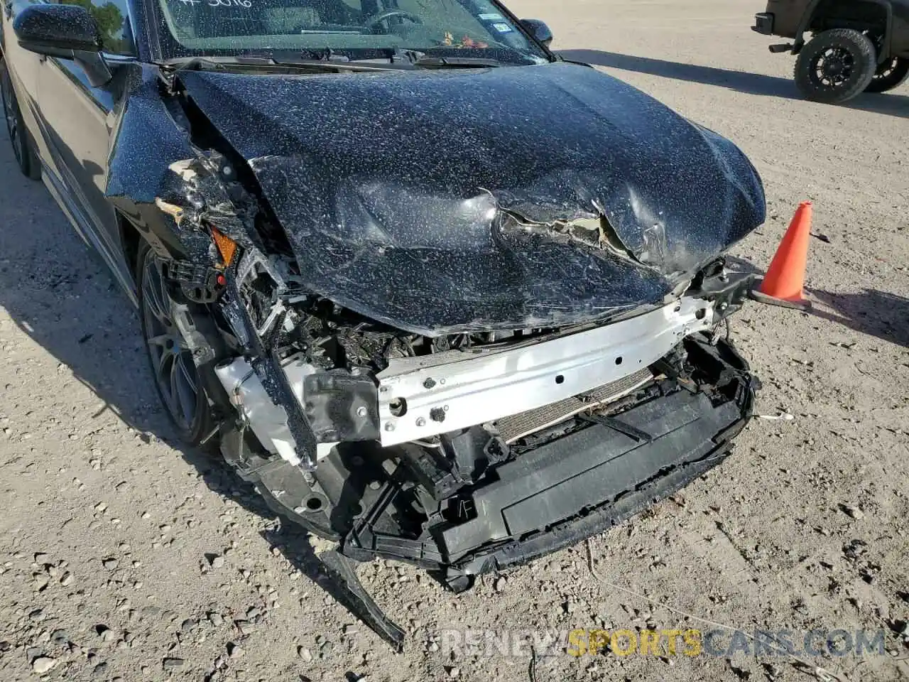 9 Photograph of a damaged car 4T1G11AK2MU593016 TOYOTA CAMRY 2021