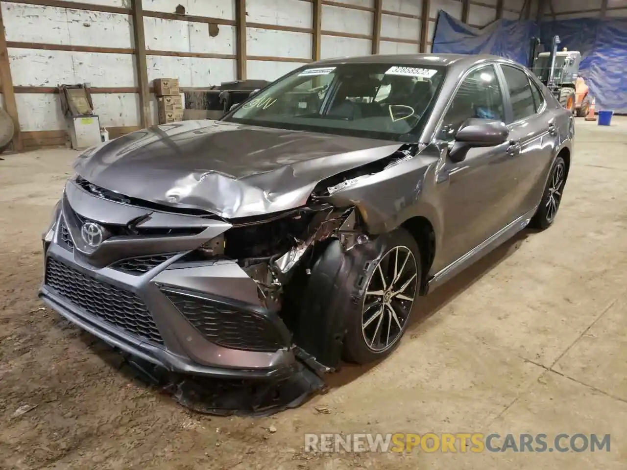 2 Photograph of a damaged car 4T1G11AK3MU404776 TOYOTA CAMRY 2021