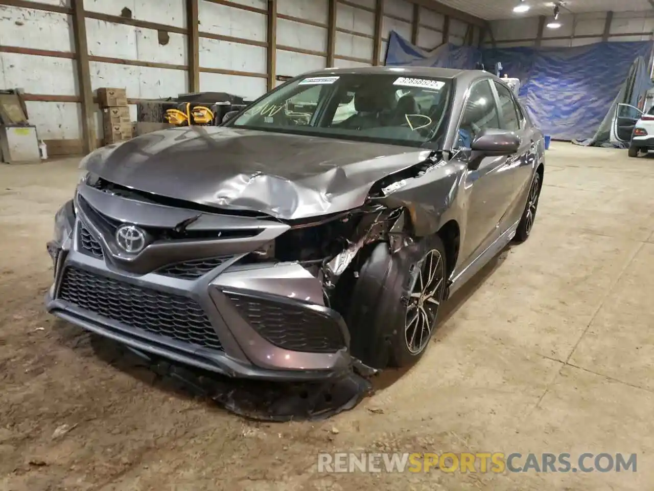 9 Photograph of a damaged car 4T1G11AK3MU404776 TOYOTA CAMRY 2021