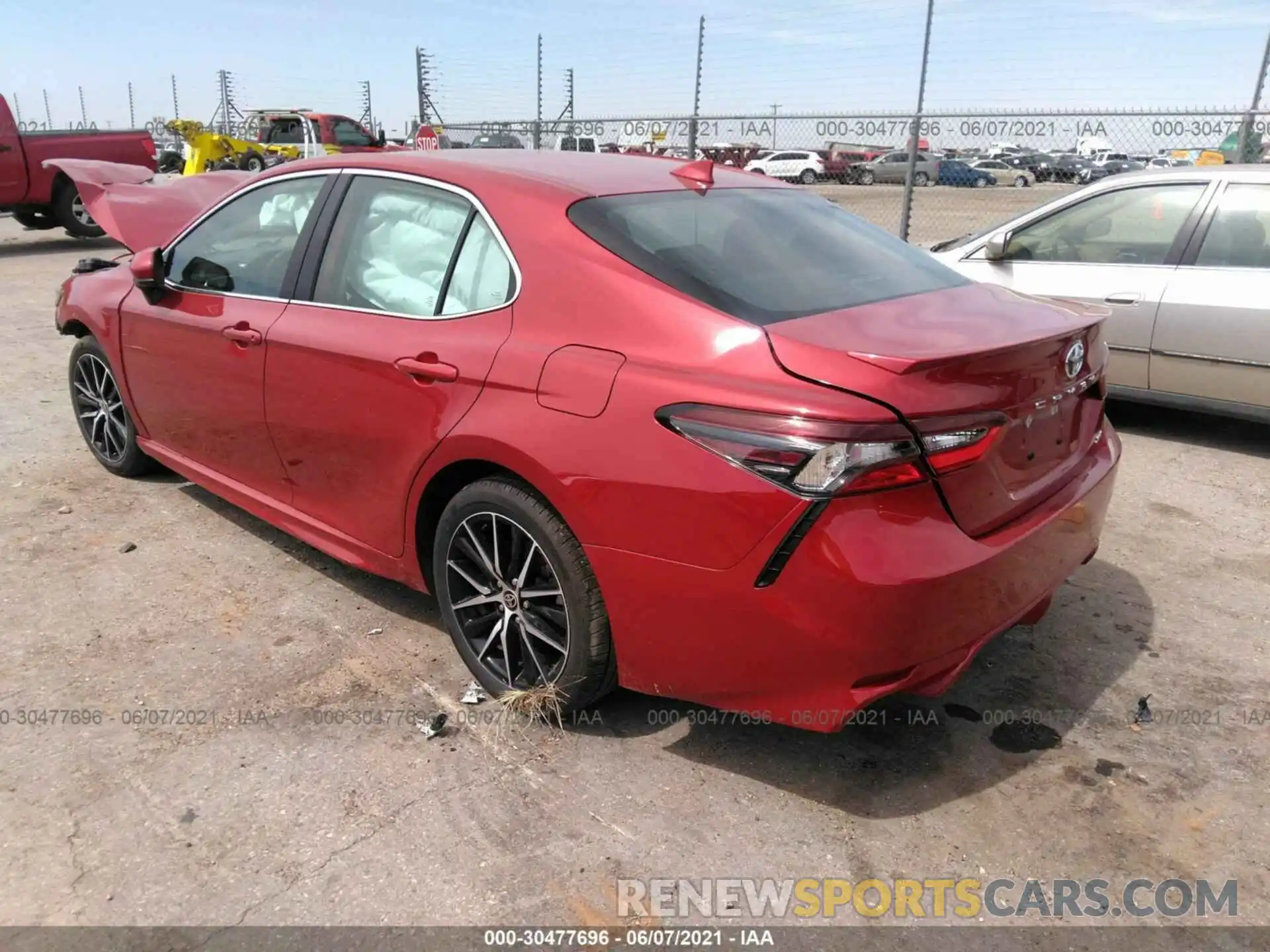 3 Photograph of a damaged car 4T1G11AK3MU407001 TOYOTA CAMRY 2021