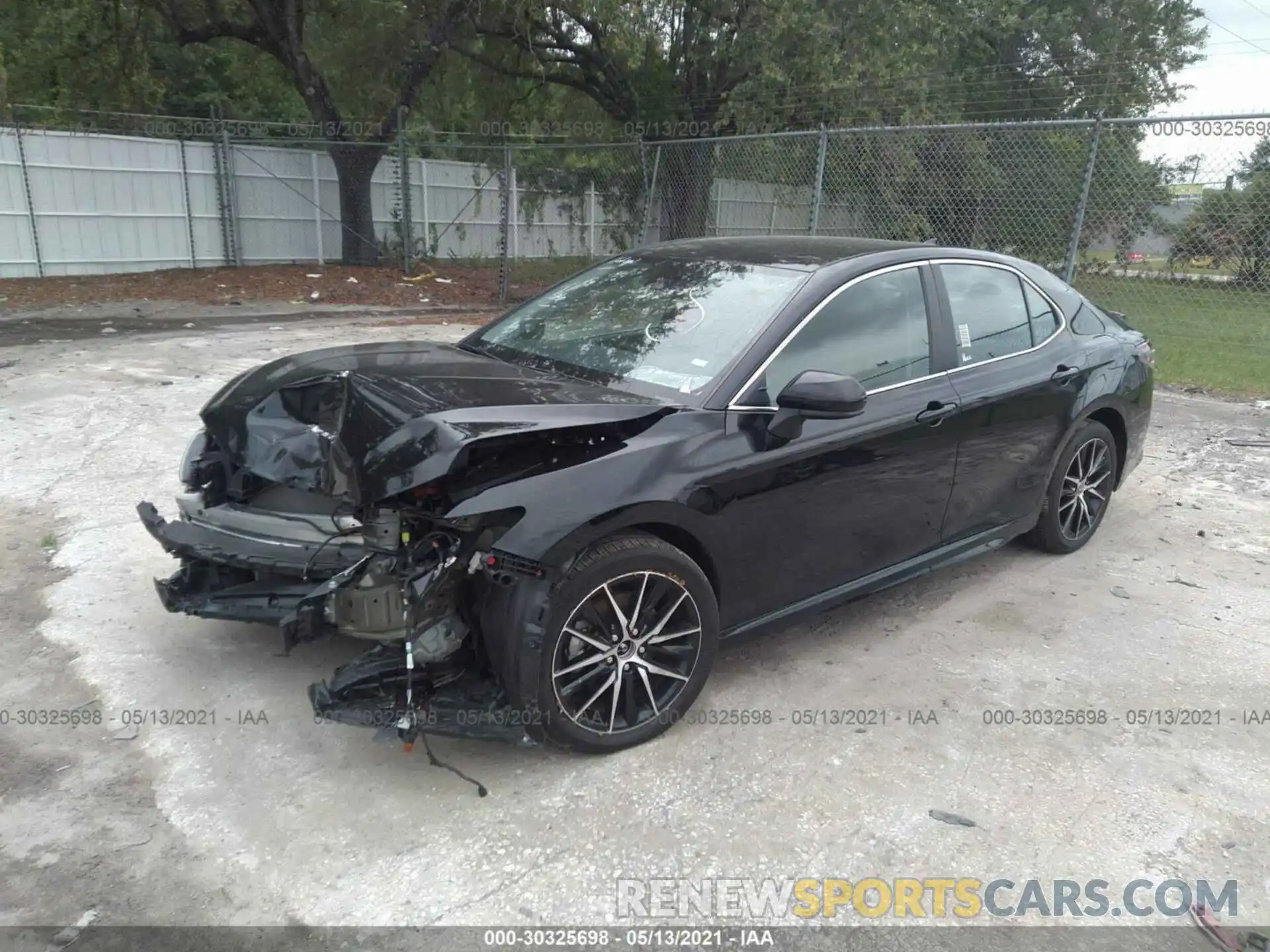 2 Photograph of a damaged car 4T1G11AK3MU410142 TOYOTA CAMRY 2021