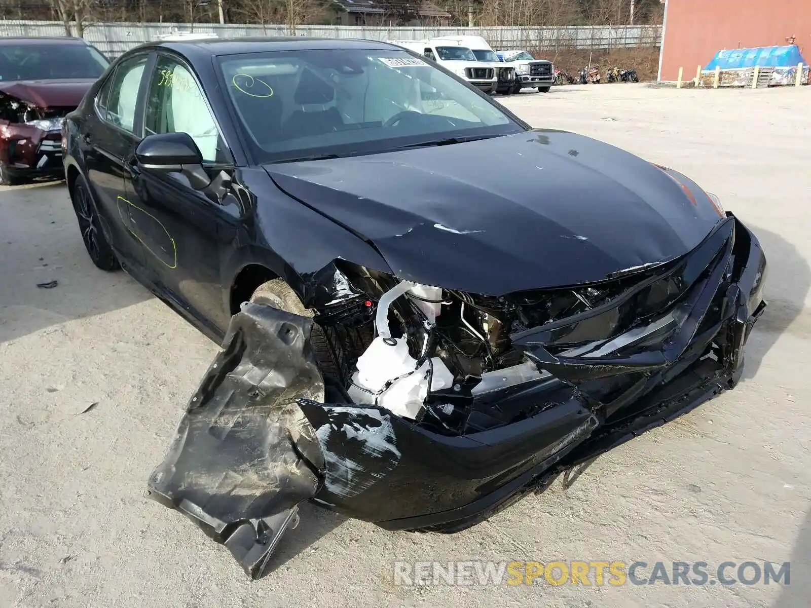 1 Photograph of a damaged car 4T1G11AK3MU410531 TOYOTA CAMRY 2021