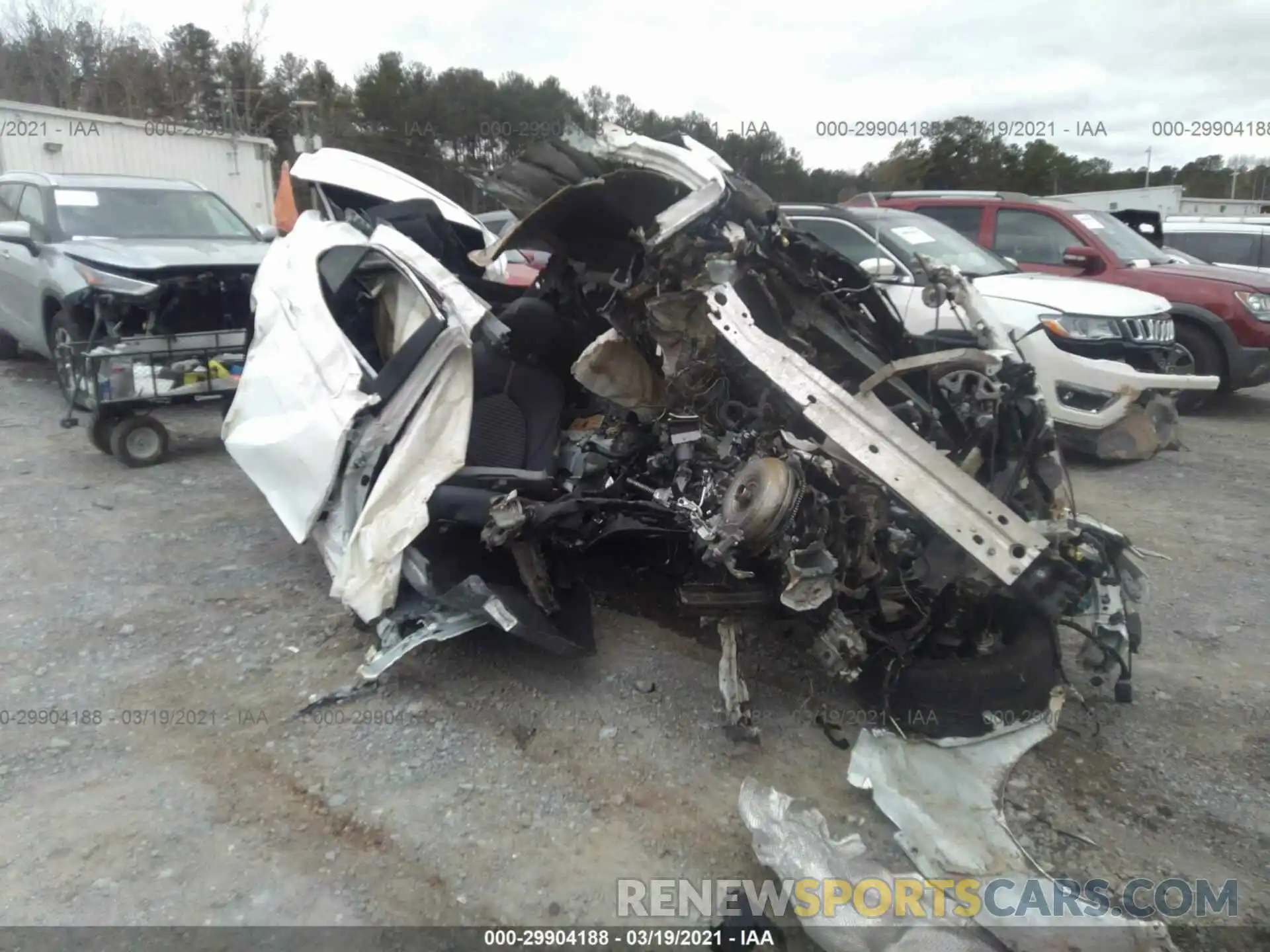 1 Photograph of a damaged car 4T1G11AK3MU414997 TOYOTA CAMRY 2021