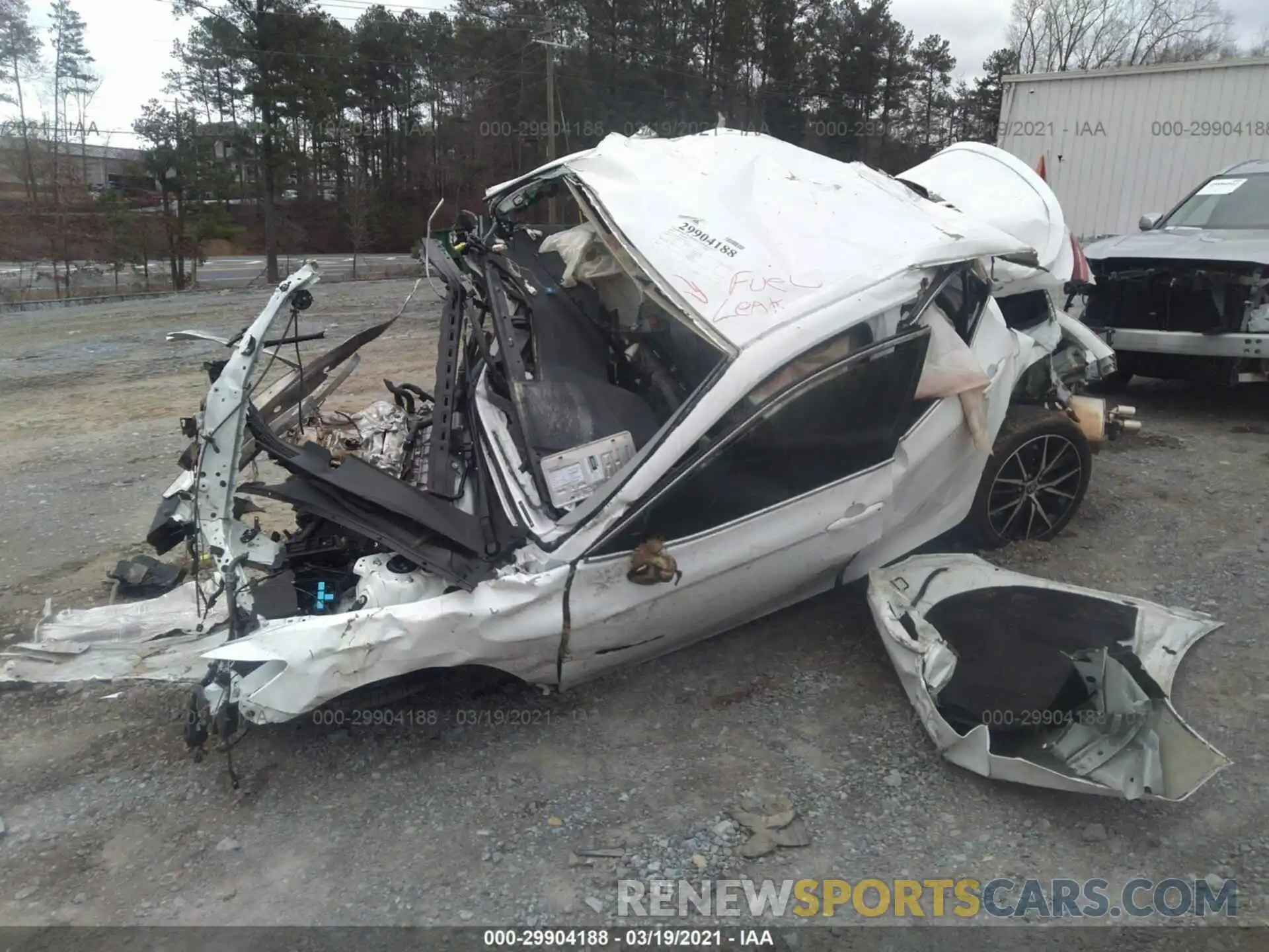 2 Photograph of a damaged car 4T1G11AK3MU414997 TOYOTA CAMRY 2021