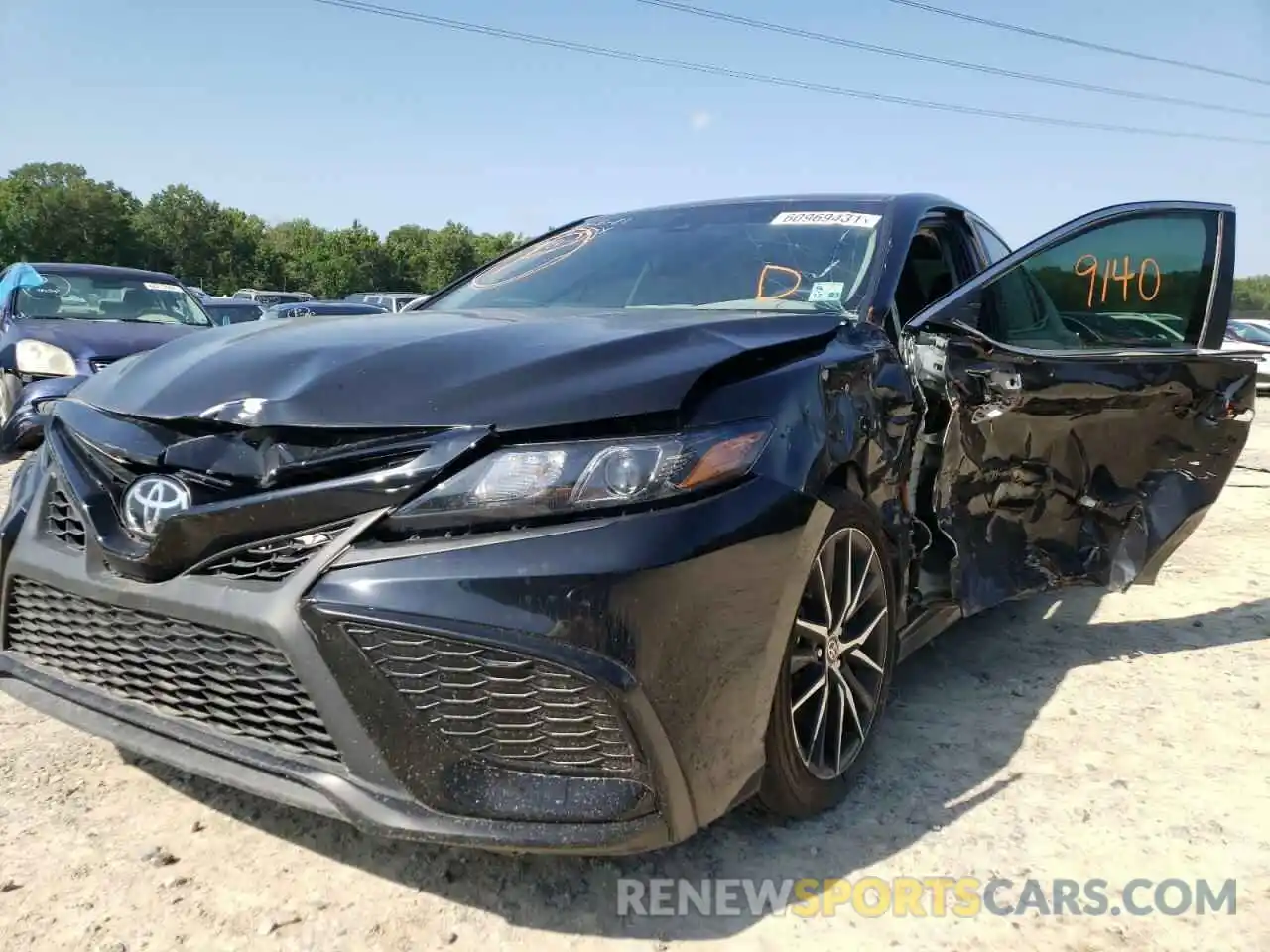 9 Photograph of a damaged car 4T1G11AK3MU418015 TOYOTA CAMRY 2021