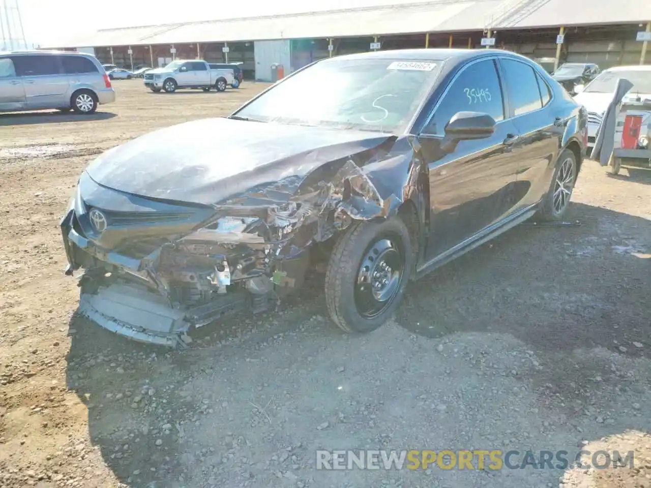 9 Photograph of a damaged car 4T1G11AK3MU419603 TOYOTA CAMRY 2021