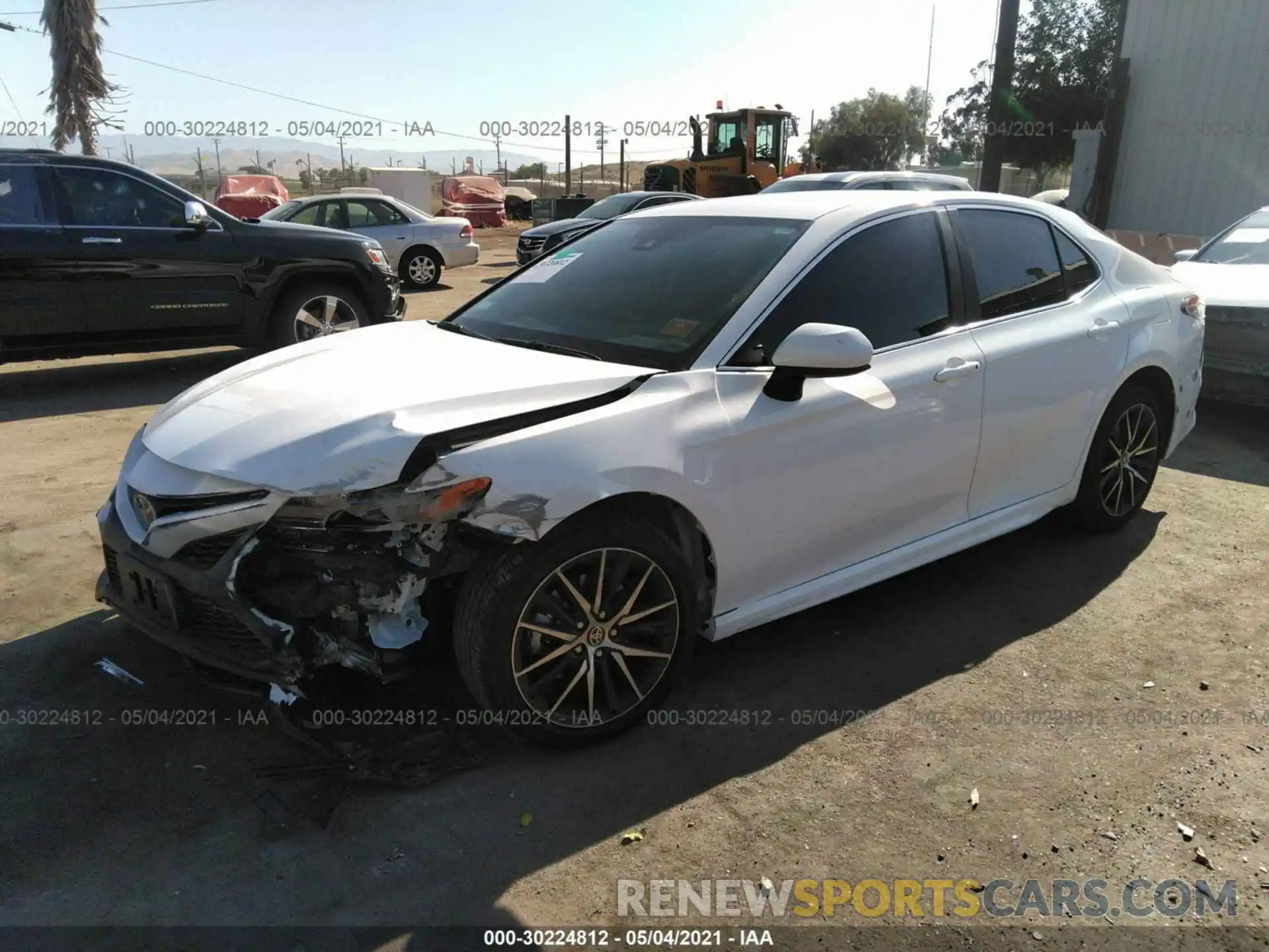 2 Photograph of a damaged car 4T1G11AK3MU420265 TOYOTA CAMRY 2021