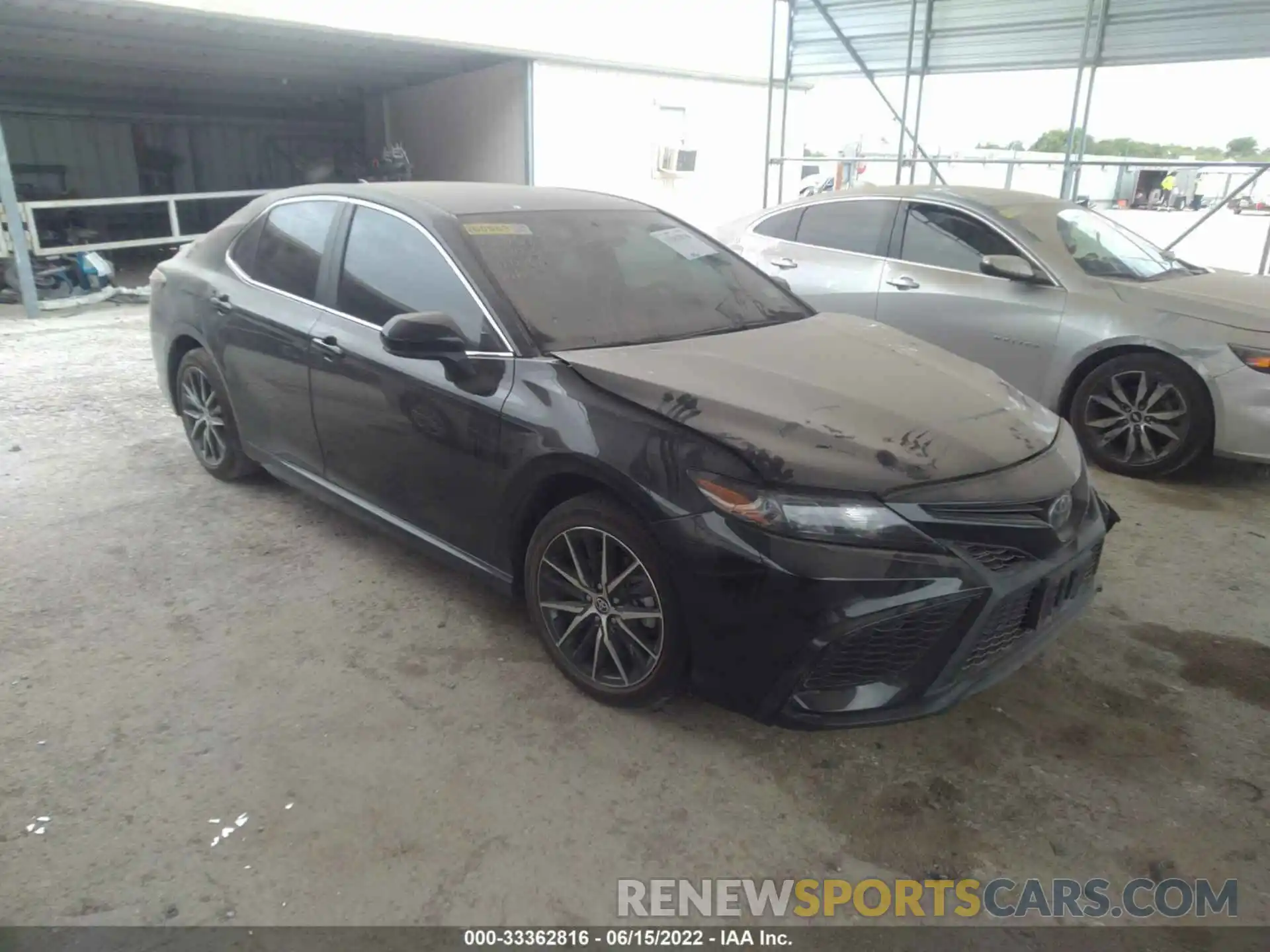 1 Photograph of a damaged car 4T1G11AK3MU420766 TOYOTA CAMRY 2021