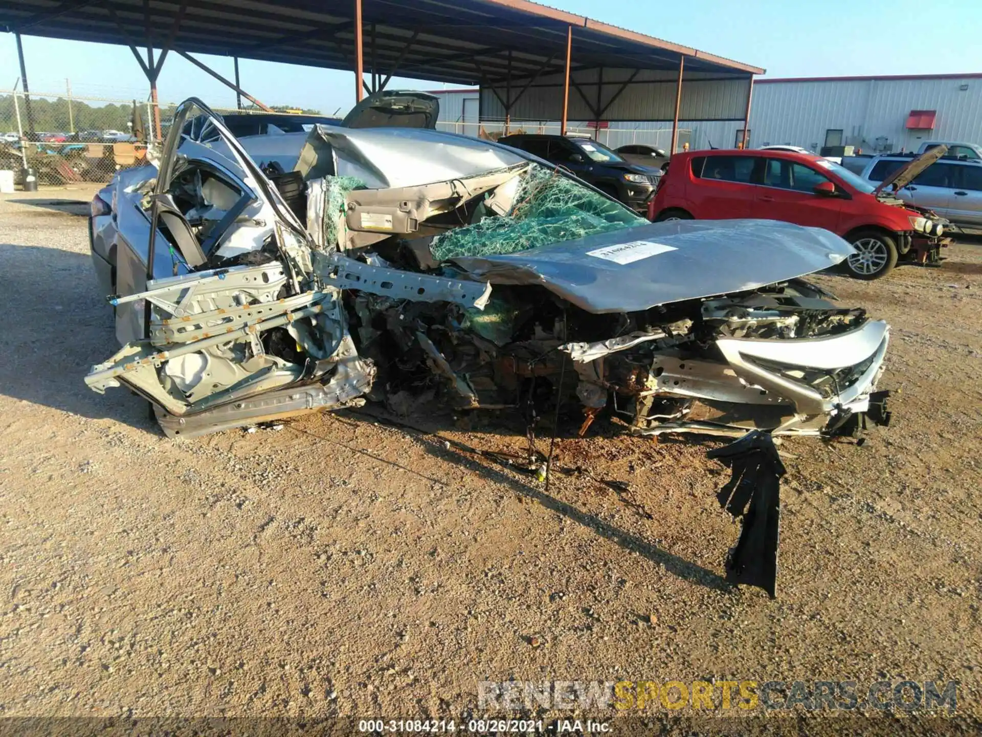 1 Photograph of a damaged car 4T1G11AK3MU422923 TOYOTA CAMRY 2021