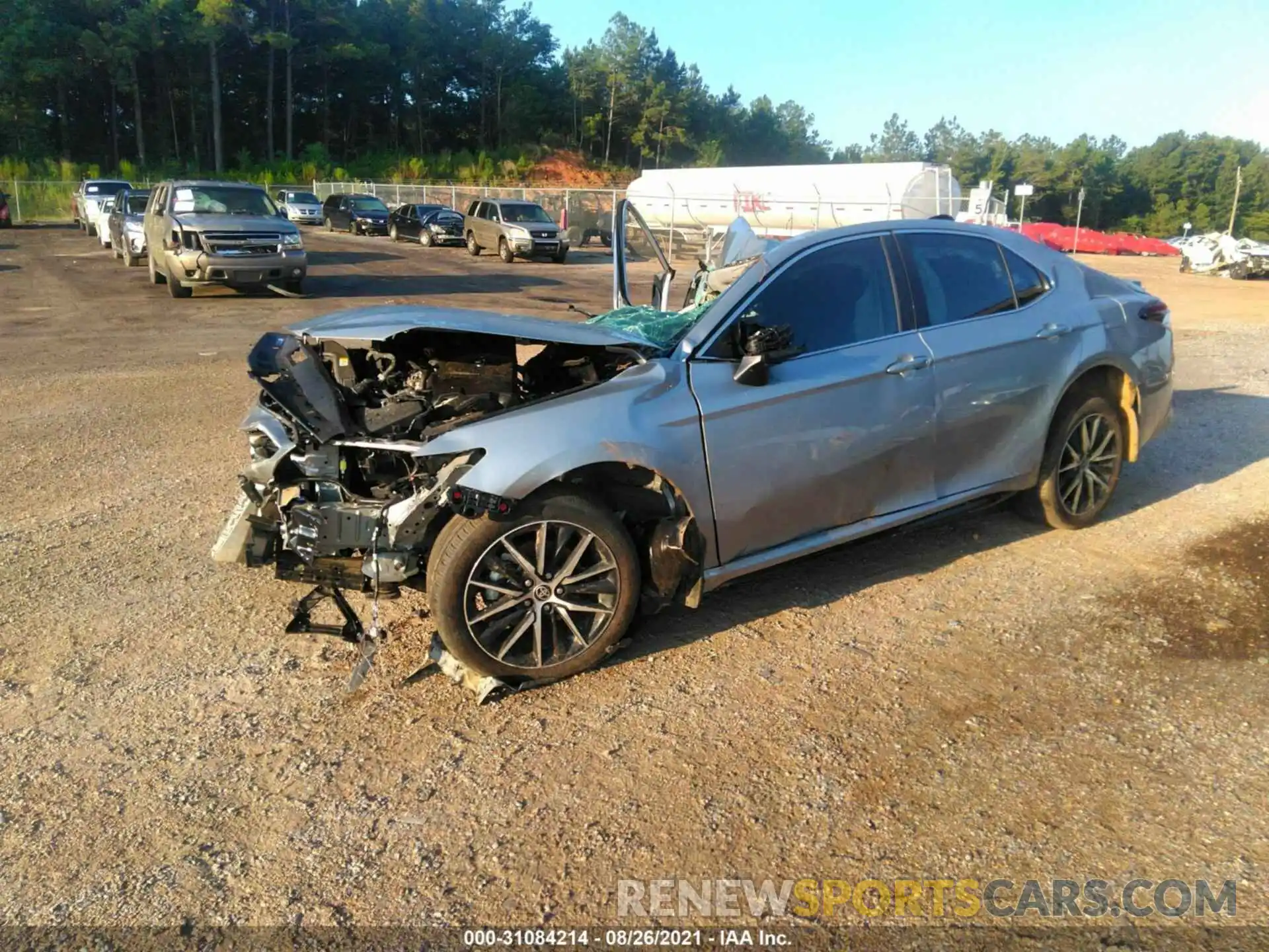 2 Photograph of a damaged car 4T1G11AK3MU422923 TOYOTA CAMRY 2021