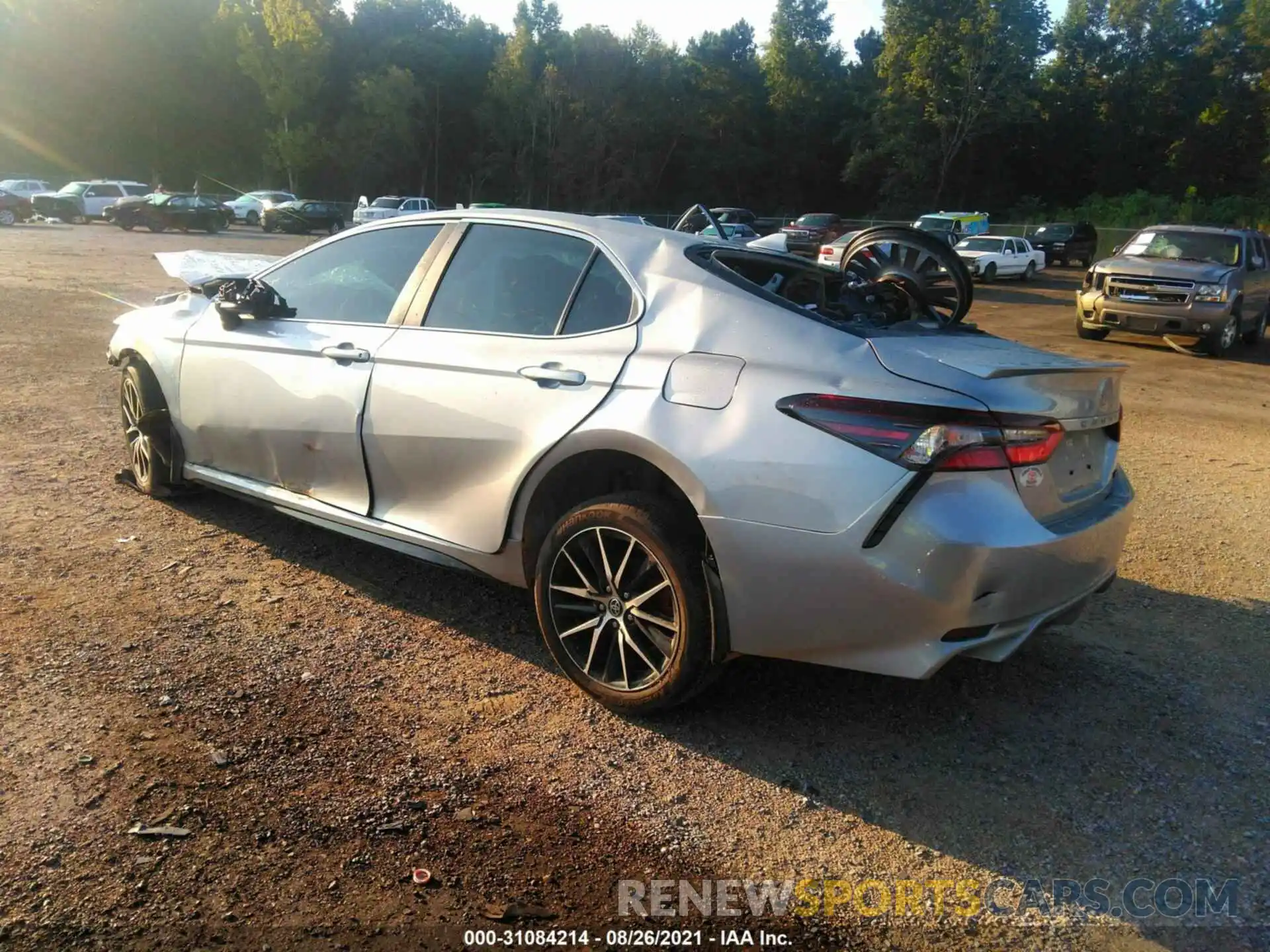 3 Photograph of a damaged car 4T1G11AK3MU422923 TOYOTA CAMRY 2021