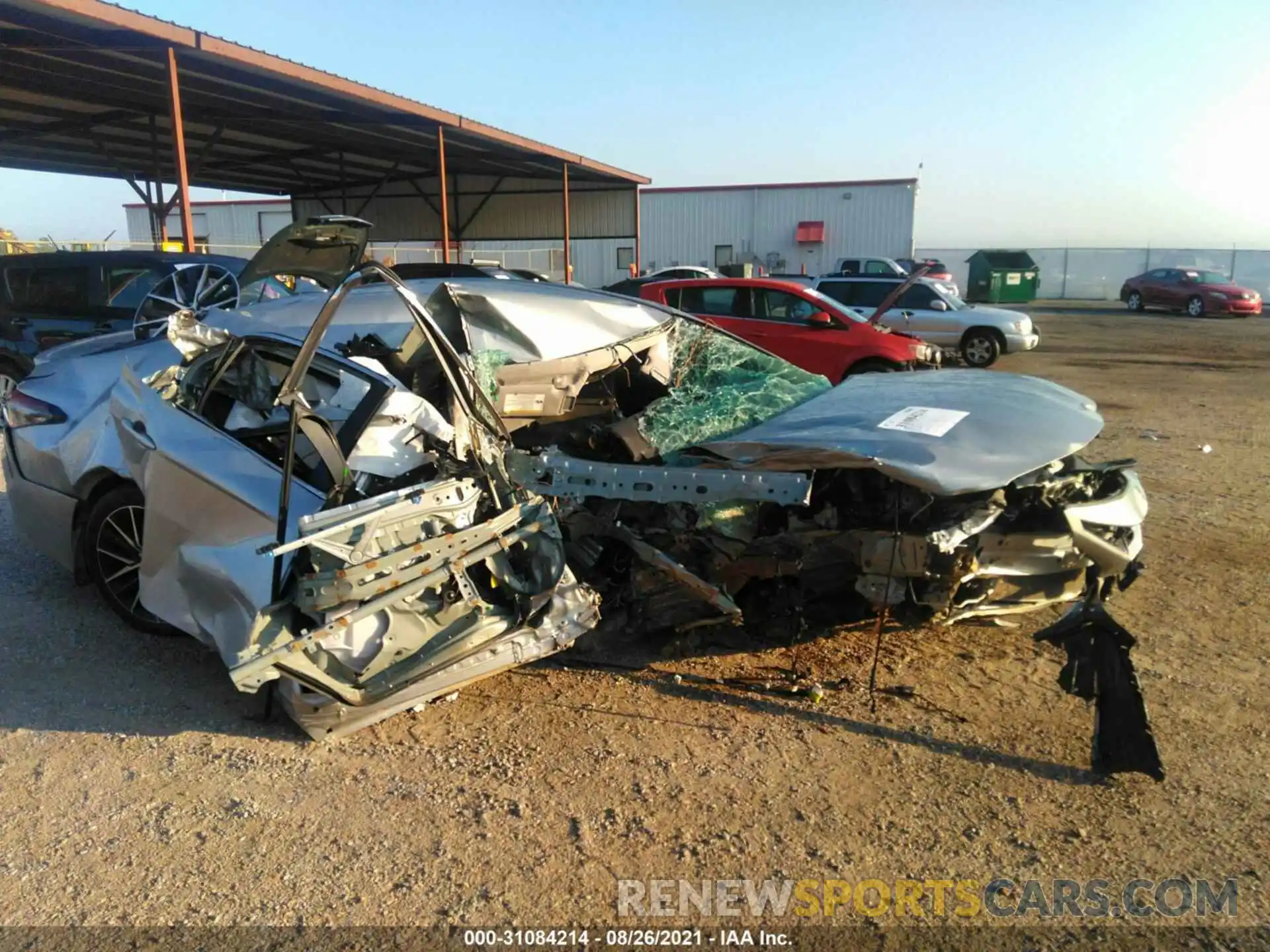 6 Photograph of a damaged car 4T1G11AK3MU422923 TOYOTA CAMRY 2021