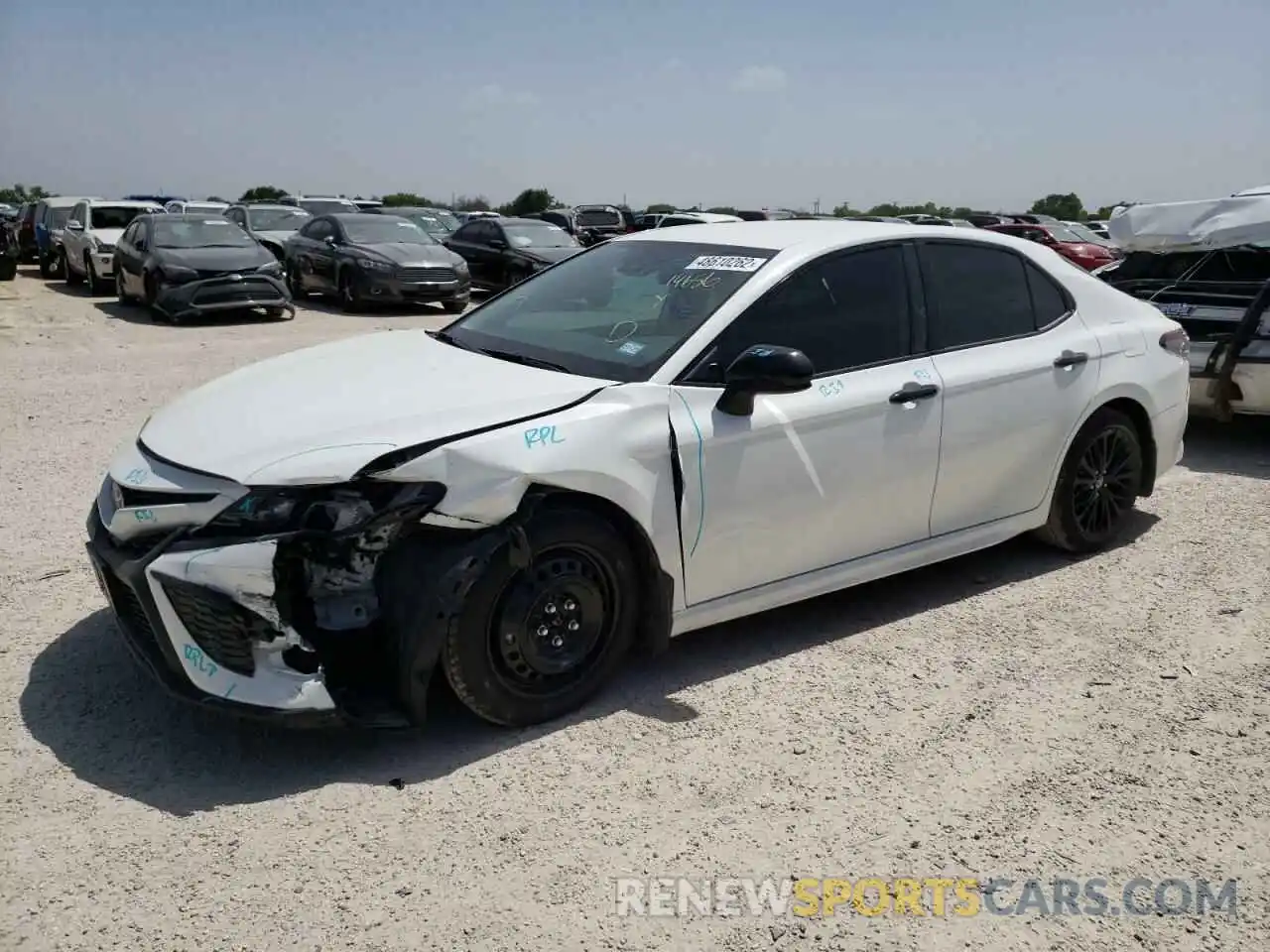 9 Photograph of a damaged car 4T1G11AK3MU425238 TOYOTA CAMRY 2021