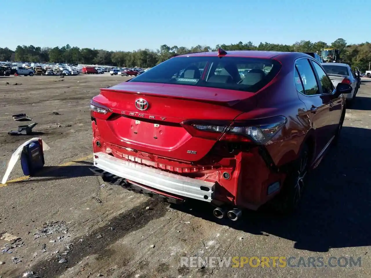 9 Photograph of a damaged car 4T1G11AK3MU431671 TOYOTA CAMRY 2021