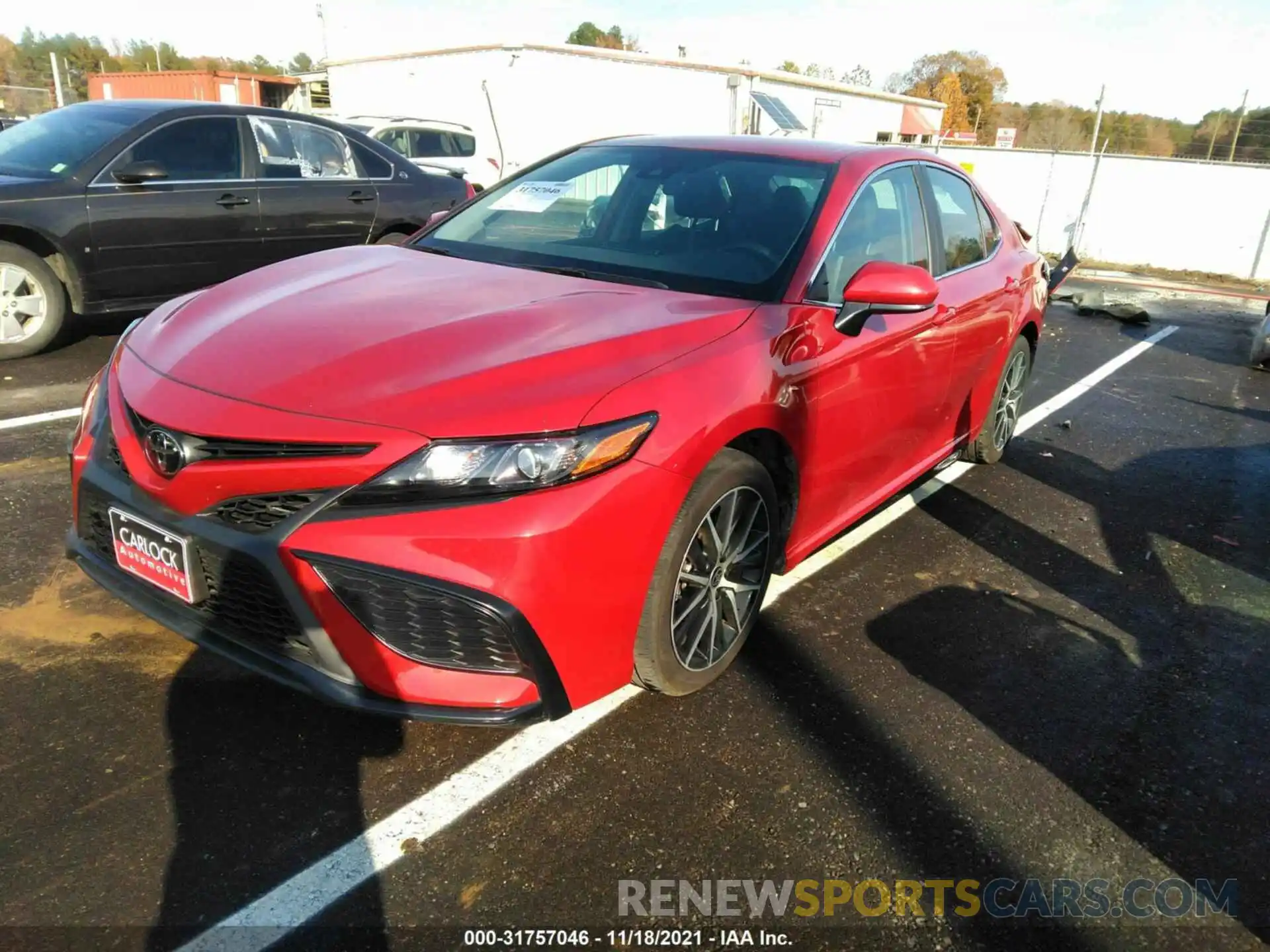 2 Photograph of a damaged car 4T1G11AK3MU434151 TOYOTA CAMRY 2021