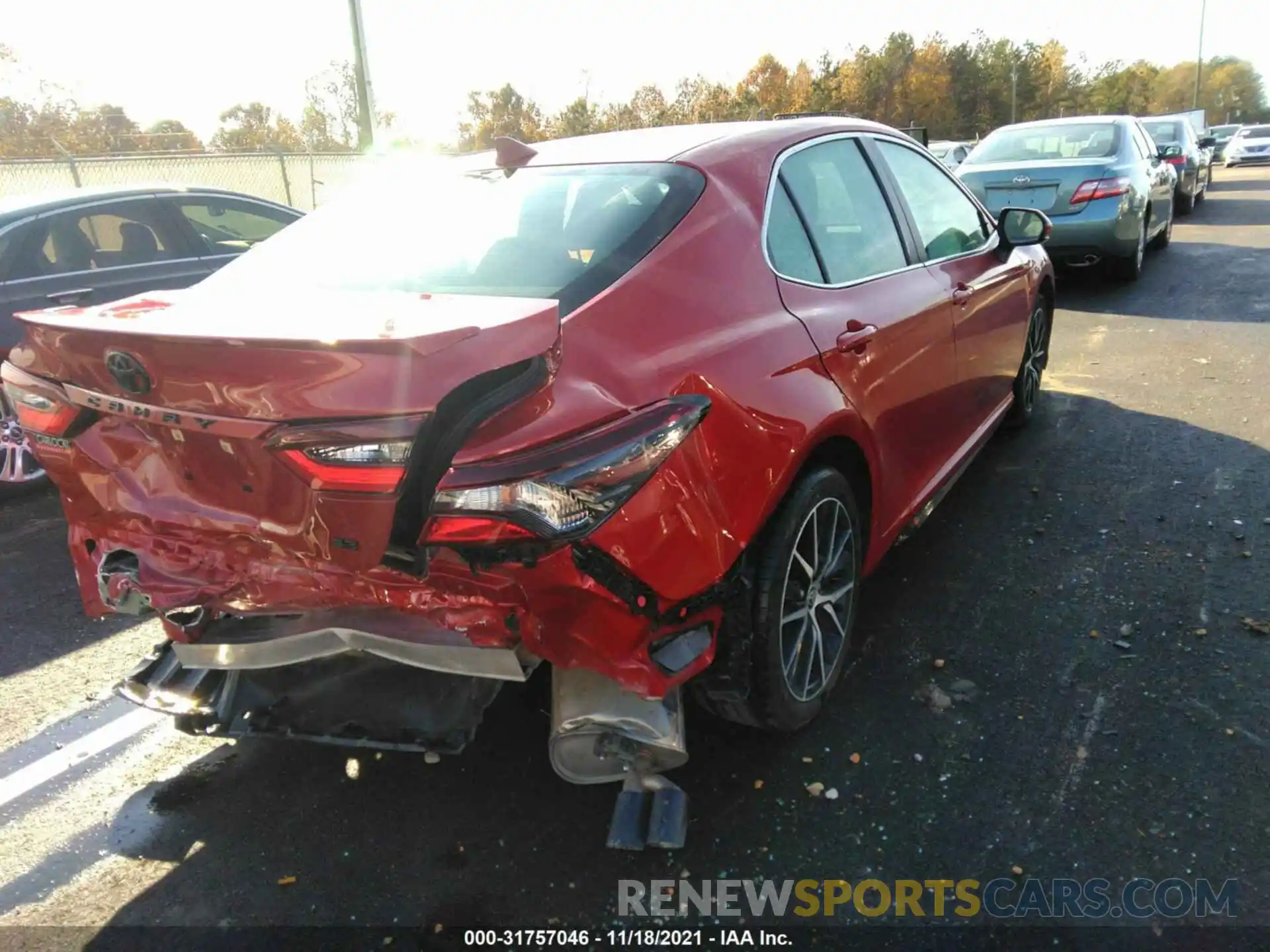 4 Photograph of a damaged car 4T1G11AK3MU434151 TOYOTA CAMRY 2021