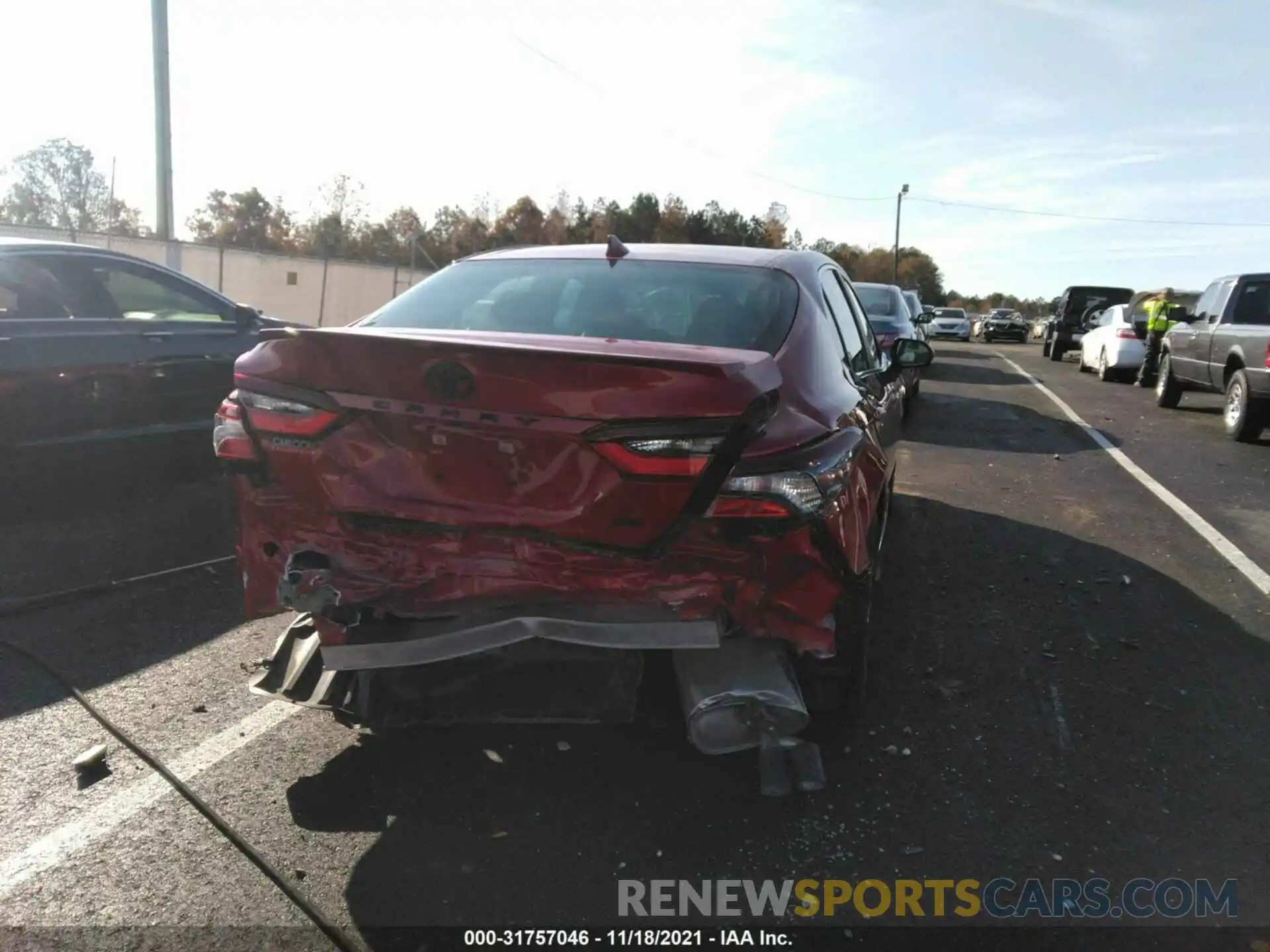 6 Photograph of a damaged car 4T1G11AK3MU434151 TOYOTA CAMRY 2021