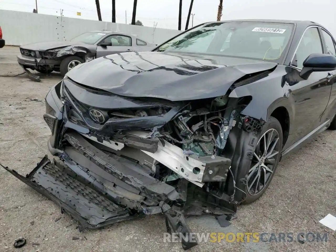 9 Photograph of a damaged car 4T1G11AK3MU434649 TOYOTA CAMRY 2021