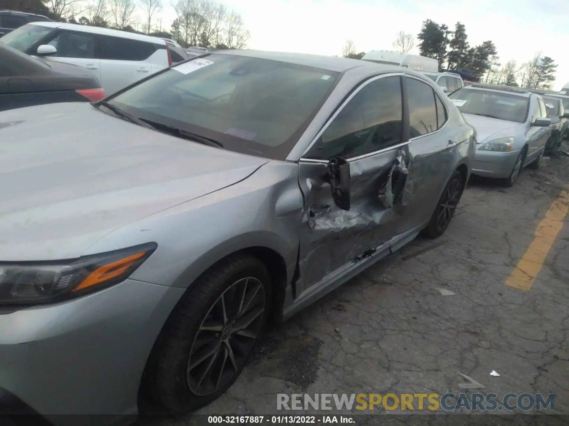 6 Photograph of a damaged car 4T1G11AK3MU434943 TOYOTA CAMRY 2021