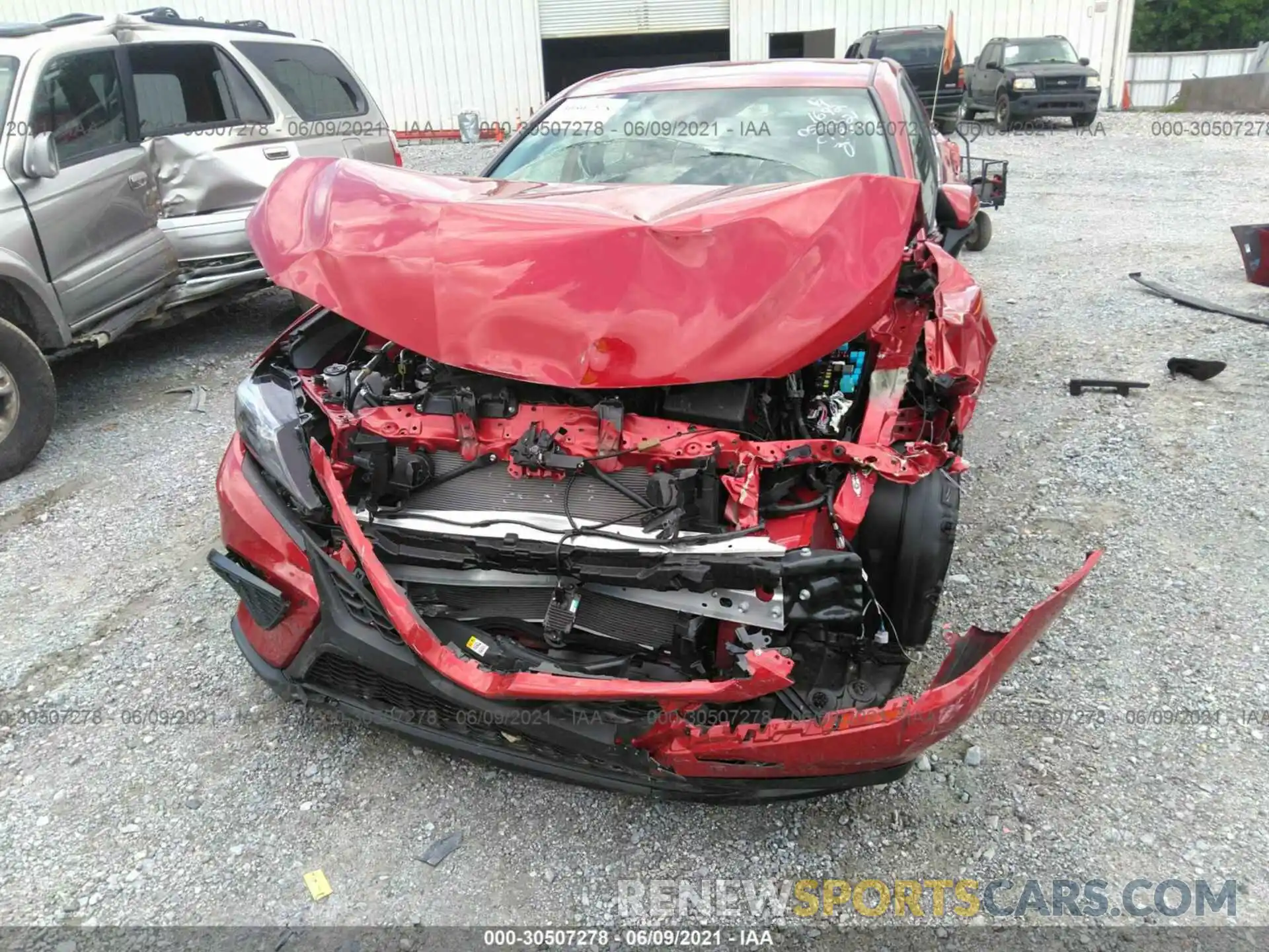 6 Photograph of a damaged car 4T1G11AK3MU435199 TOYOTA CAMRY 2021