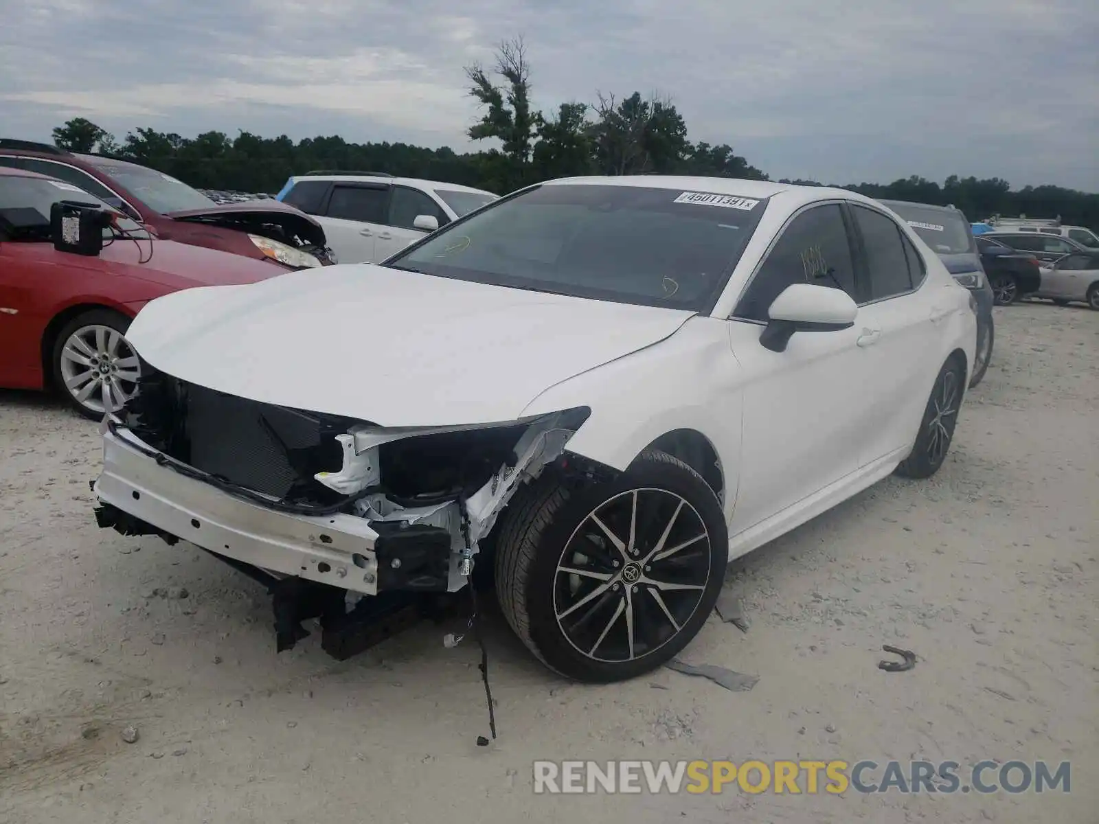 2 Photograph of a damaged car 4T1G11AK3MU435879 TOYOTA CAMRY 2021