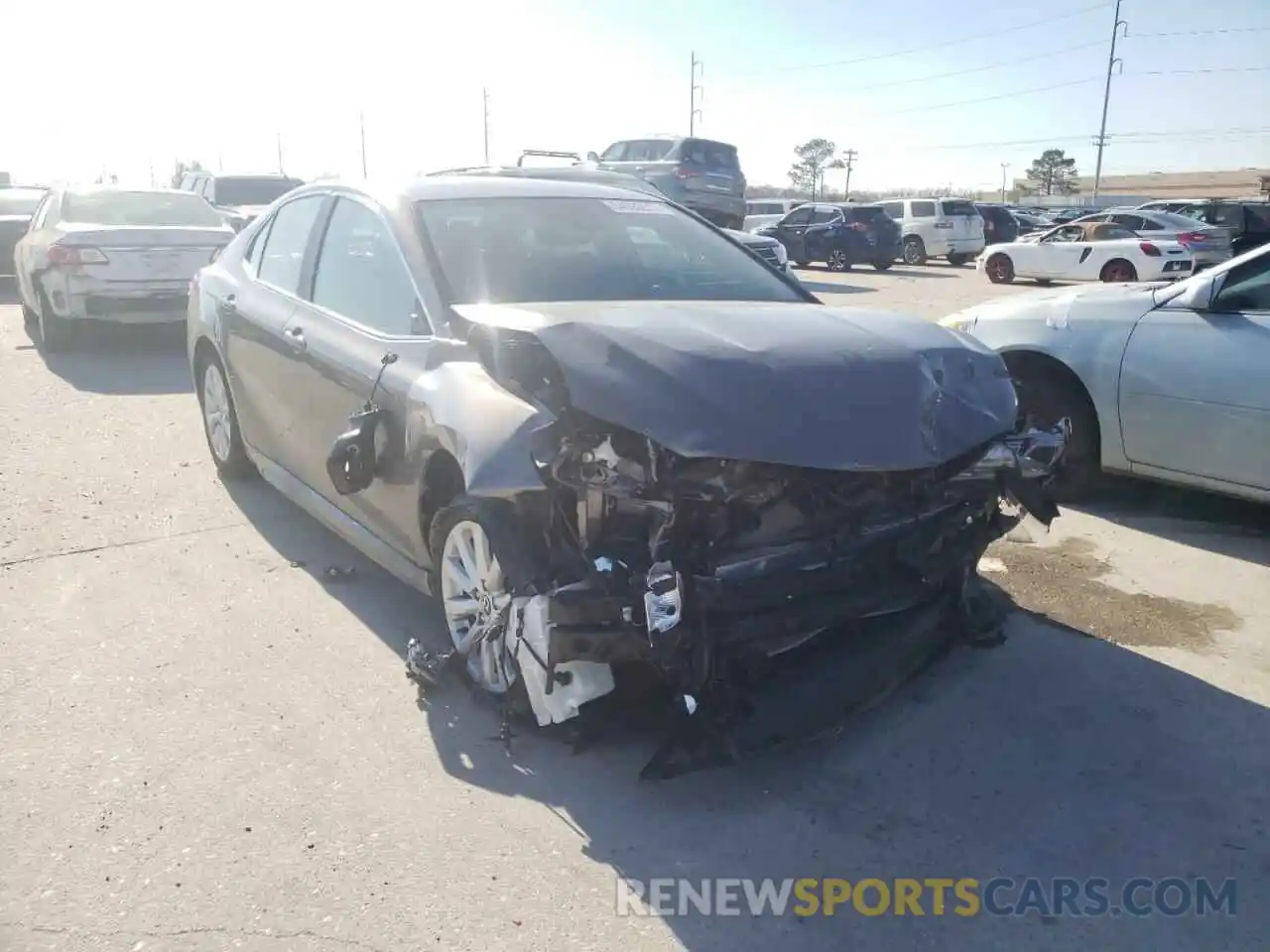 1 Photograph of a damaged car 4T1G11AK3MU441276 TOYOTA CAMRY 2021