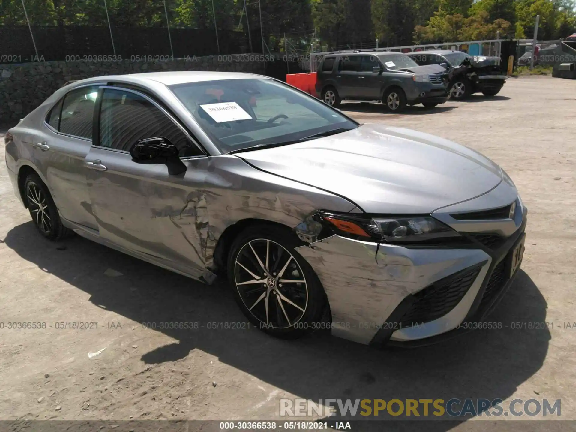 1 Photograph of a damaged car 4T1G11AK3MU441665 TOYOTA CAMRY 2021